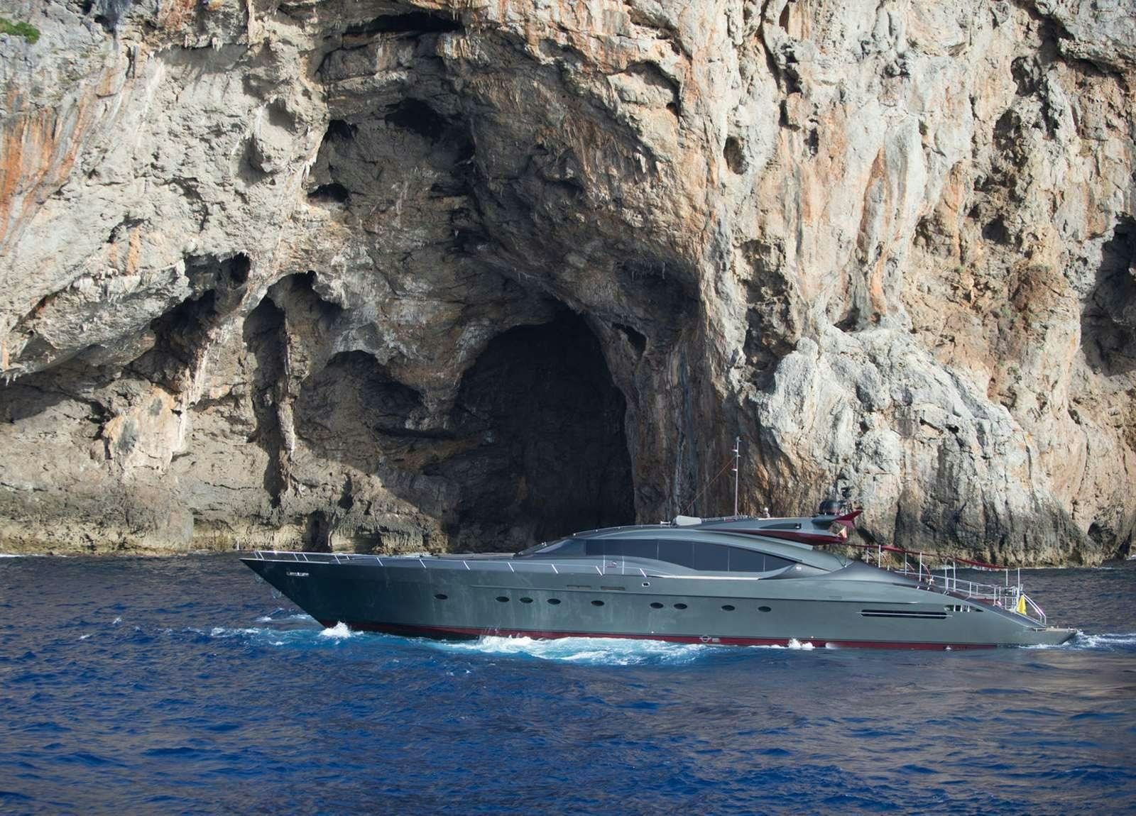 a boat in the water aboard SETTE Yacht for Charter