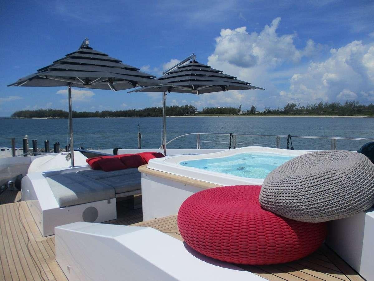 a boat on a beach aboard LEUDIN I Yacht for Charter