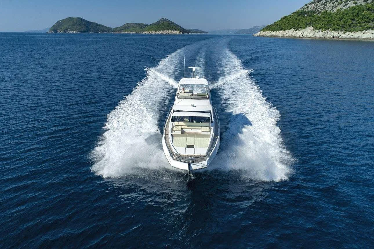 a boat on the water aboard TAMARA II Yacht for Charter