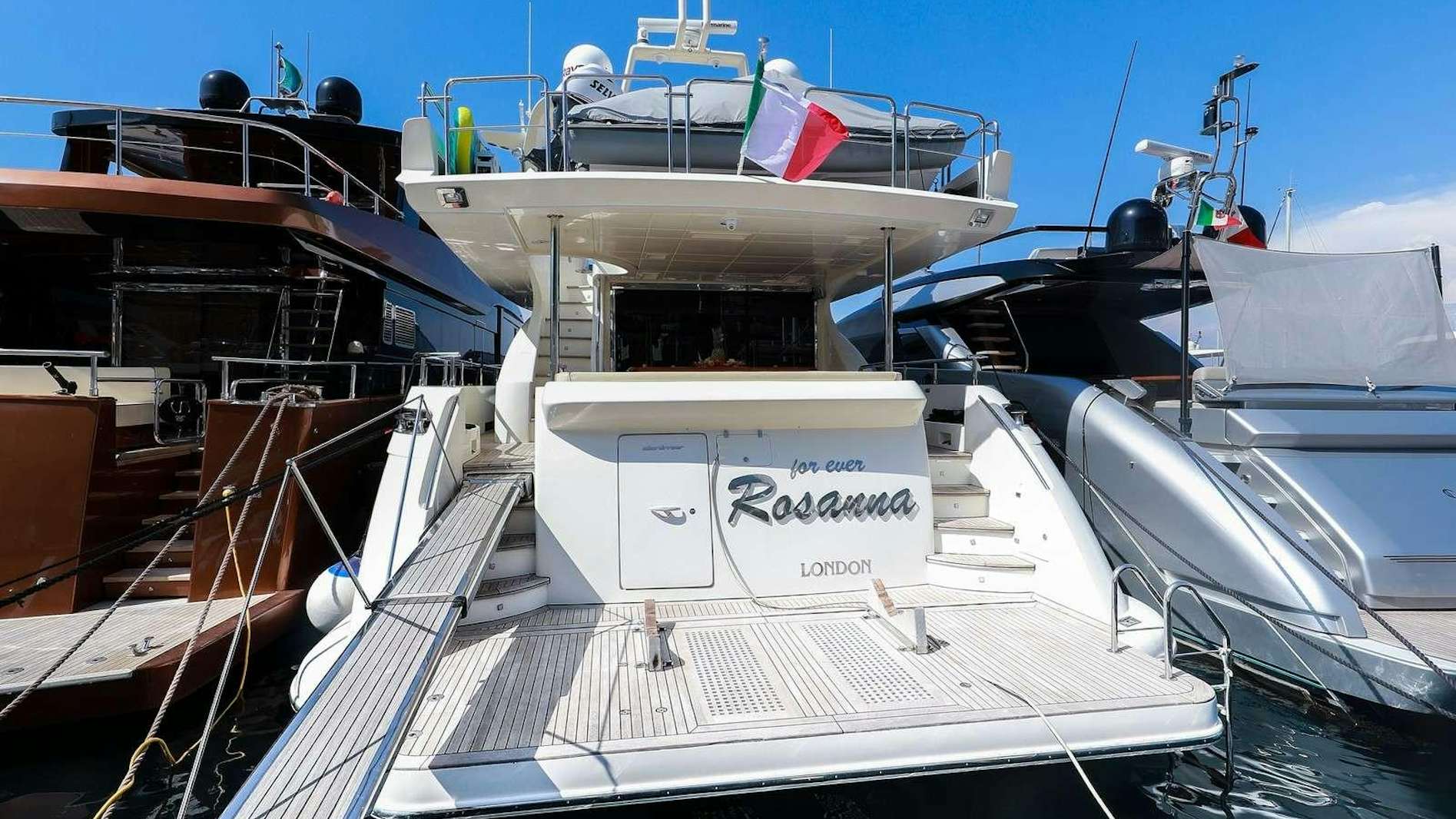 Watch Video for FOR EVER ROSANNA Yacht for Charter