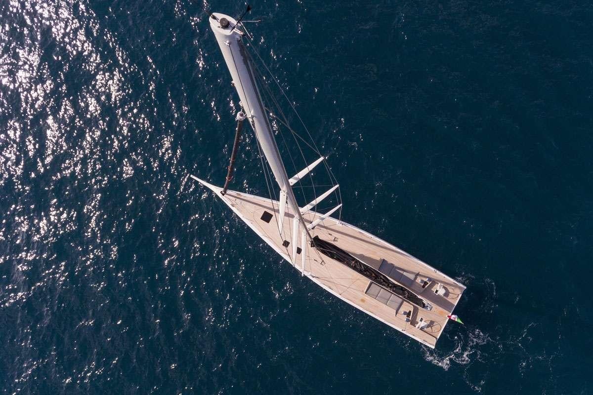 a boat in the water aboard KARMA Yacht for Charter