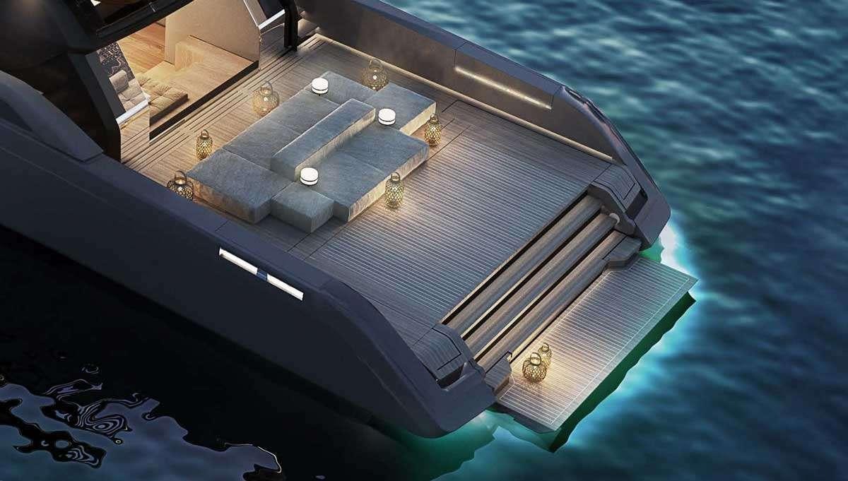 a ship on the water aboard ANMAX Yacht for Charter