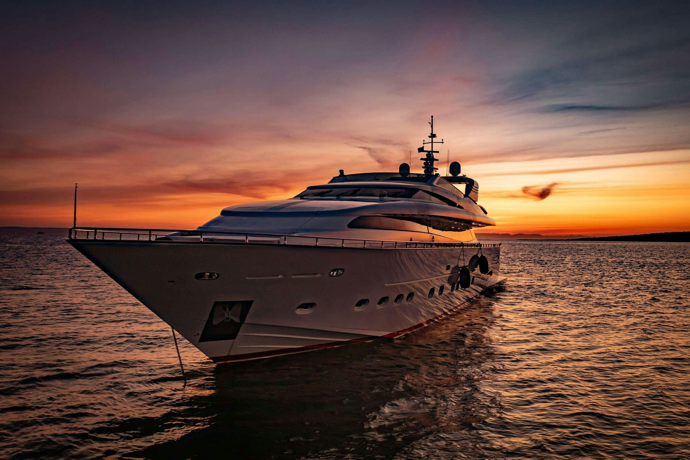 a boat on the water aboard CADA UNO  Yacht for Charter