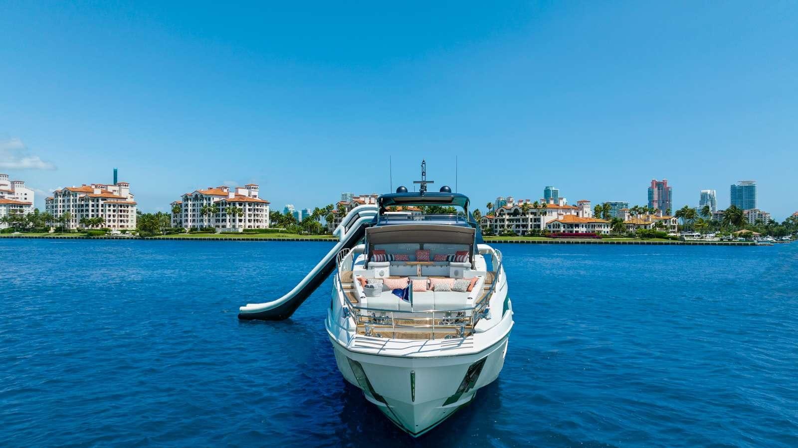 a boat on the water aboard RINA Yacht for Charter