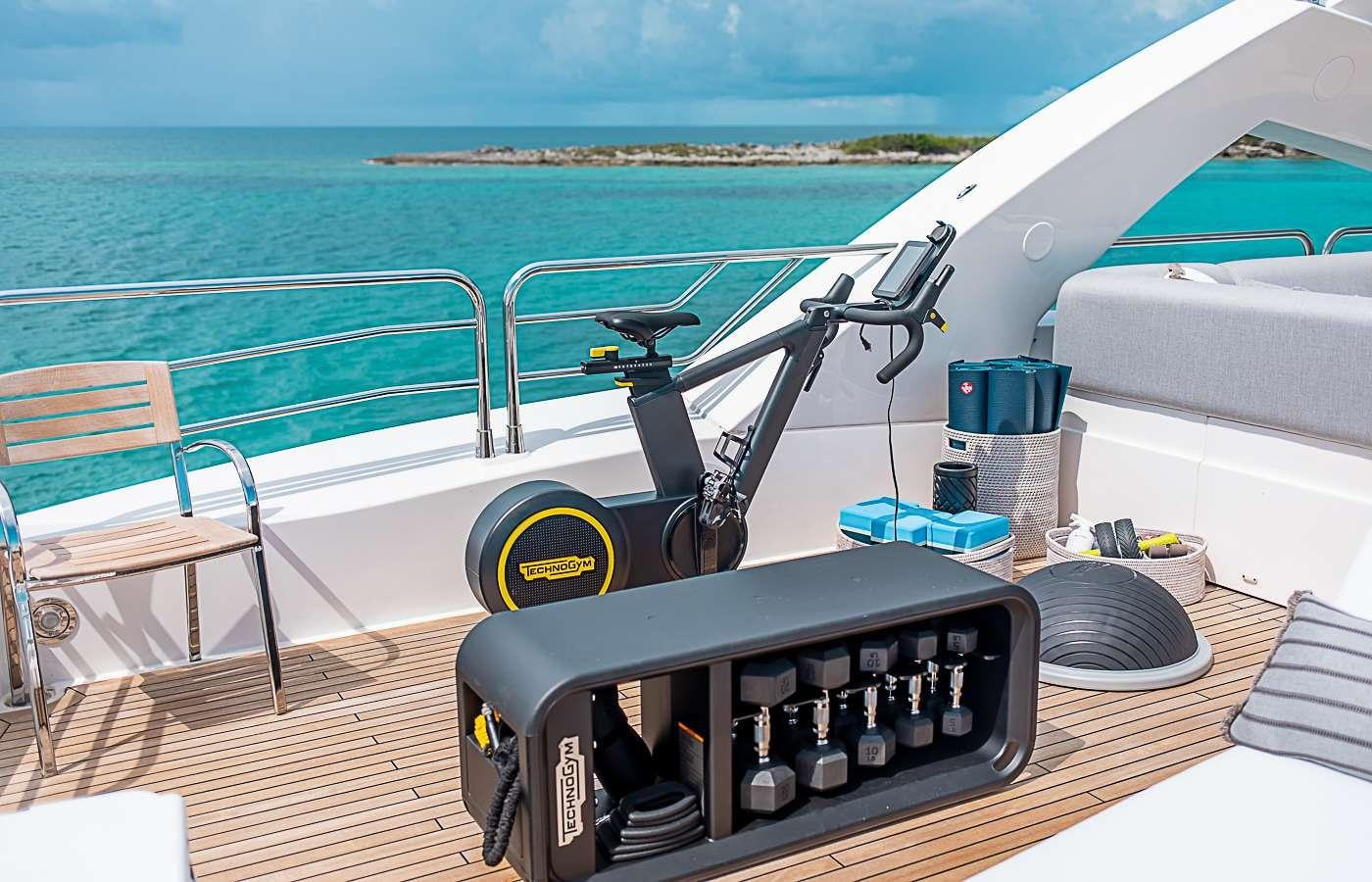 a boat on the water aboard ACACIA Yacht for Charter