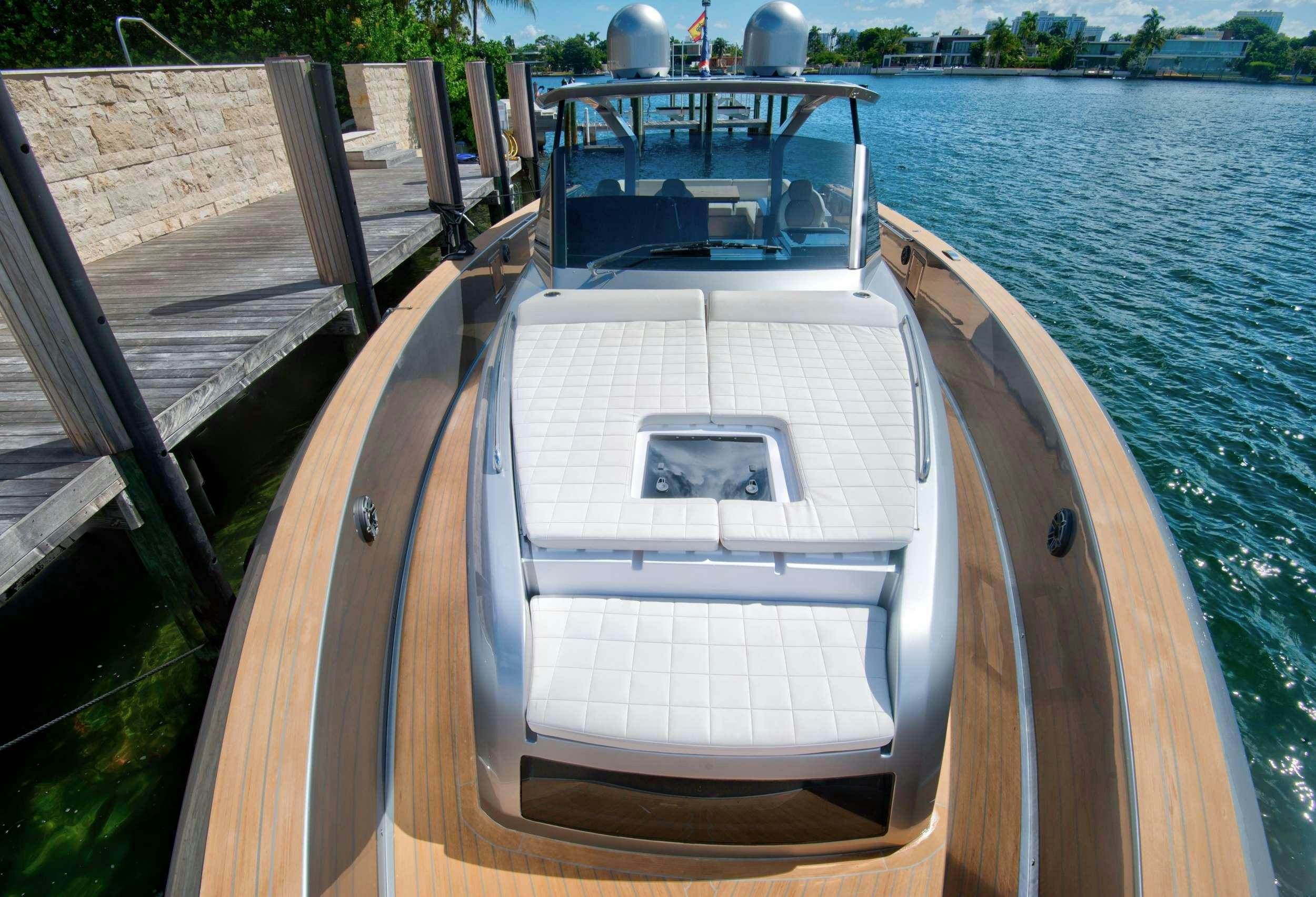 a boat on the water aboard PARDO 50 Yacht for Charter