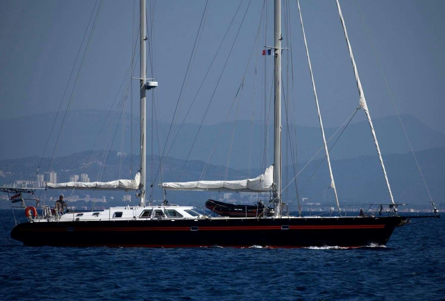 a boat in the water aboard JAIPUR Yacht for Charter