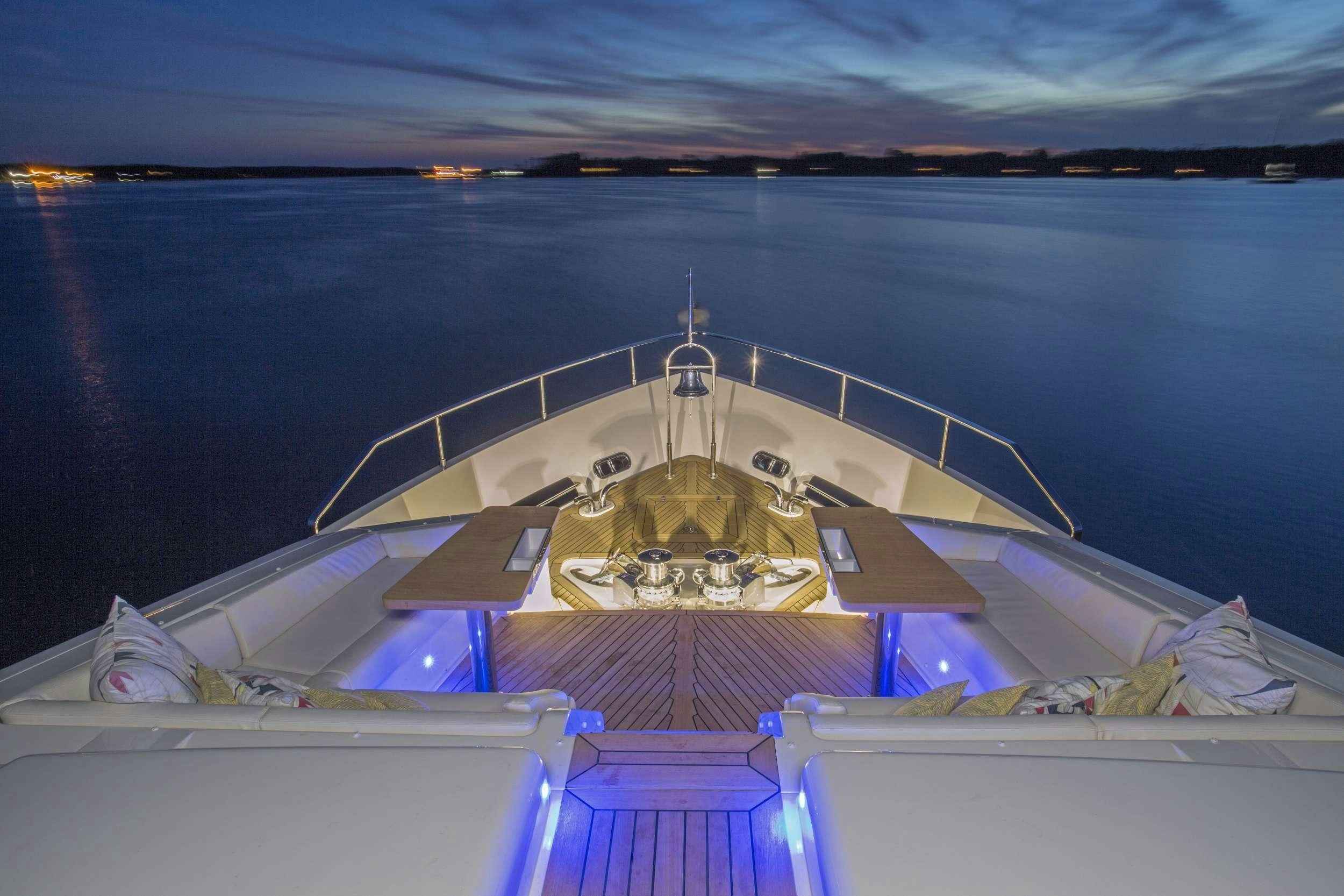 a ship on the water aboard ALANDREA Yacht for Charter
