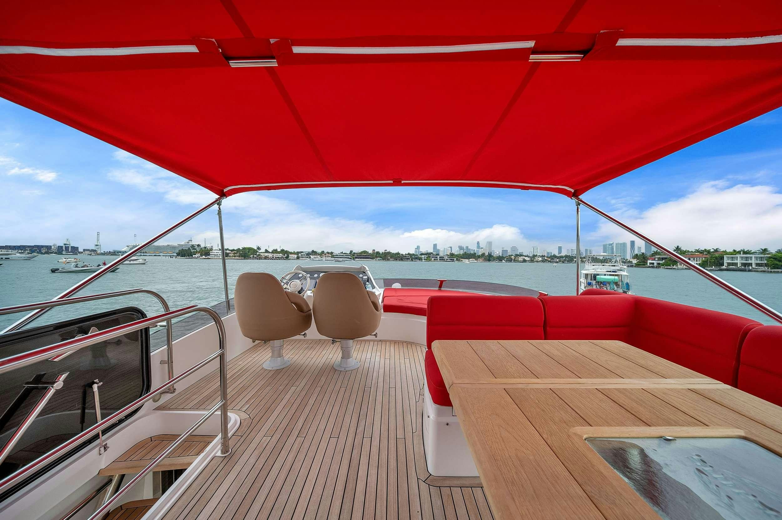 a boat on the water aboard GEM Yacht for Charter