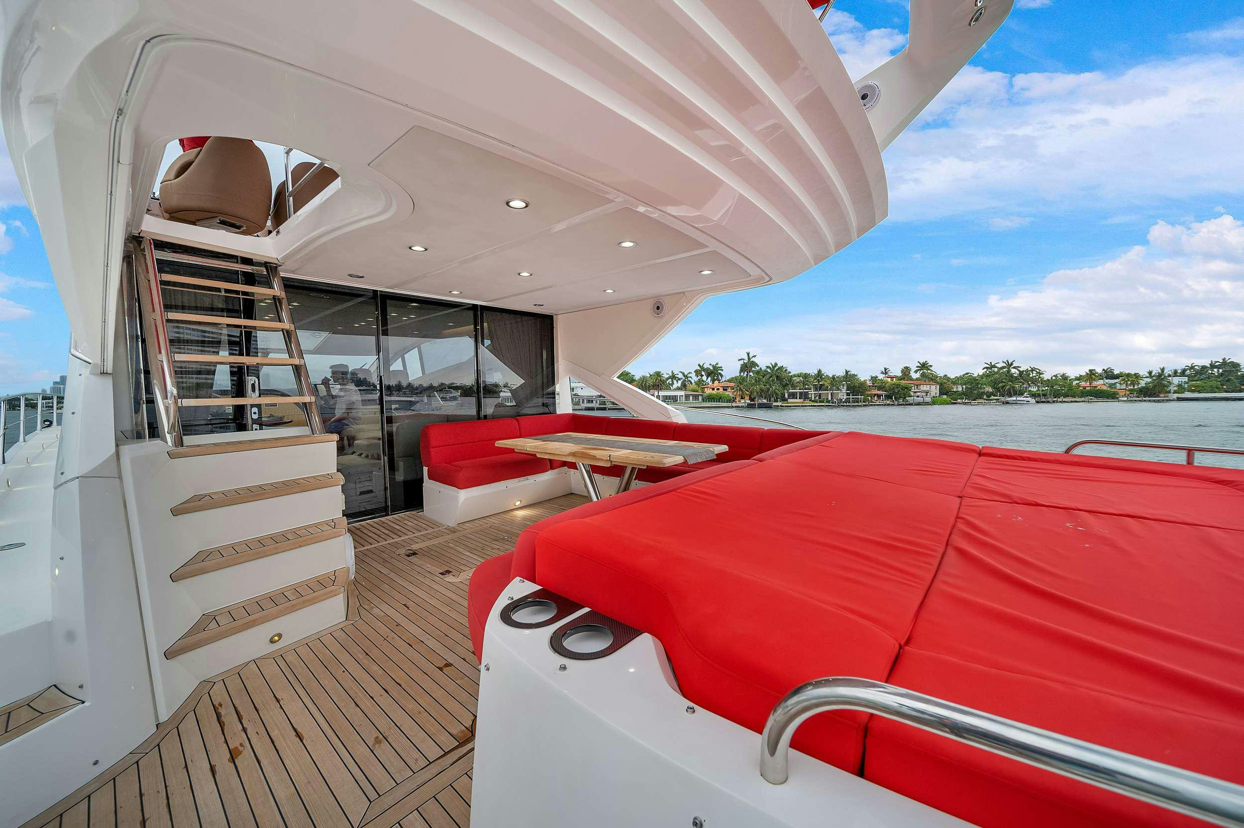 a boat on the water aboard GEM Yacht for Charter