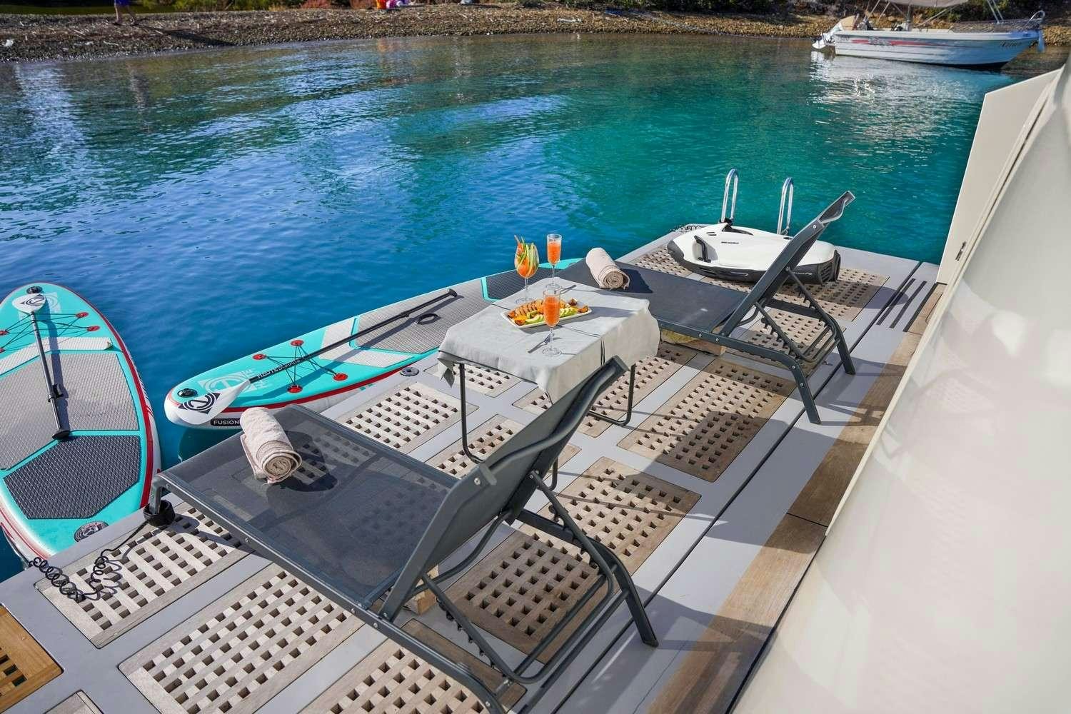 a boat on the water aboard CINAR YILDIZI Yacht for Charter