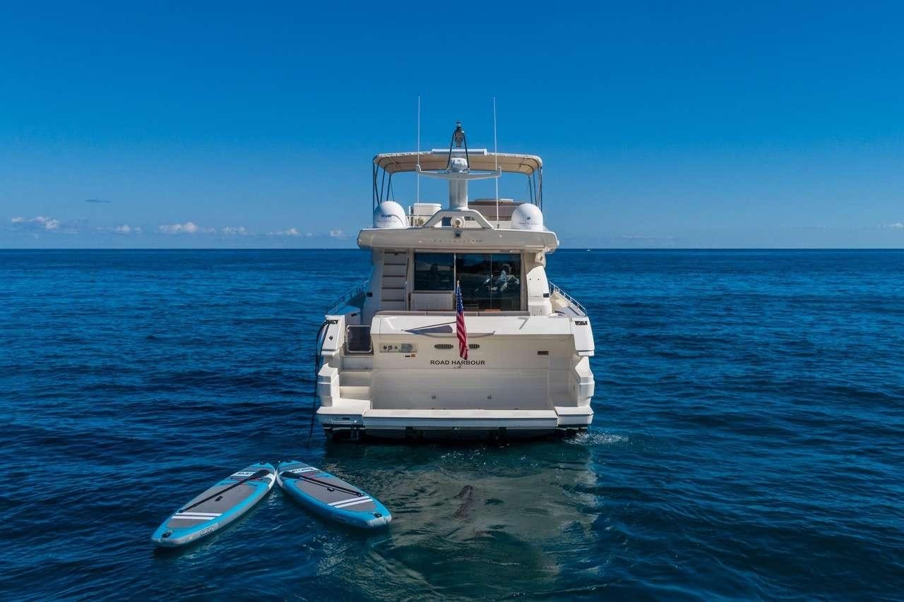 a boat in the water aboard LINDY LOU Yacht for Charter