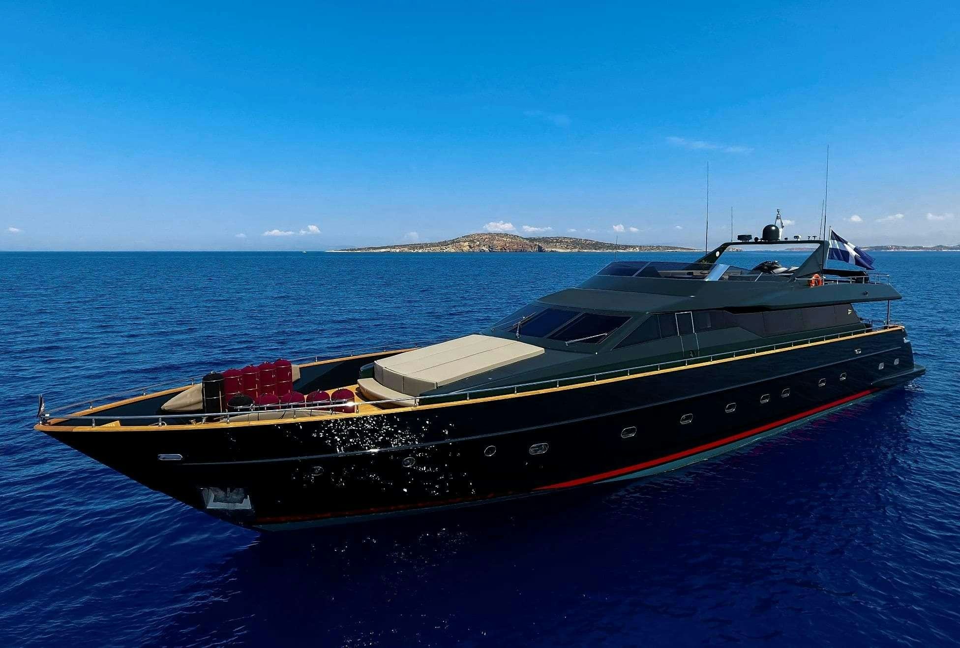 a boat on the water aboard CAN'T REMEMBER Yacht for Charter
