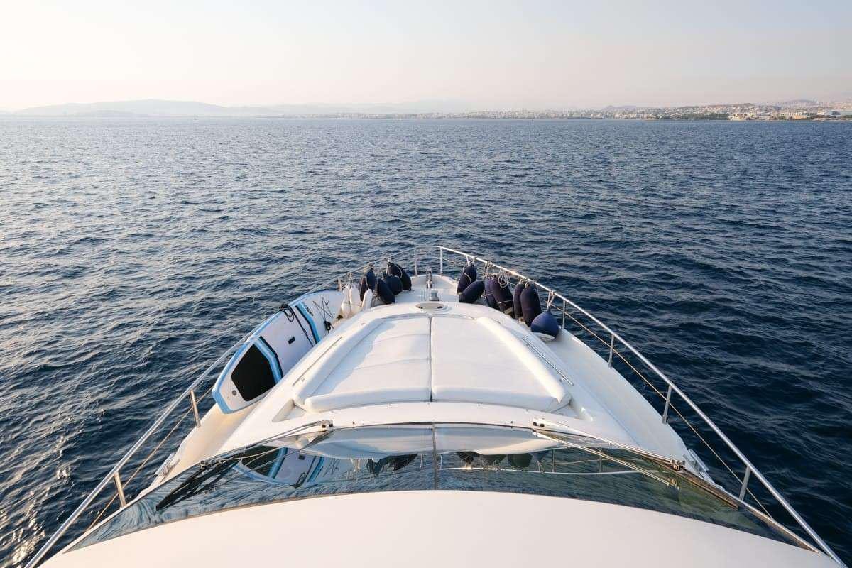 a boat on the water aboard SUMMER THERAPY Yacht for Charter