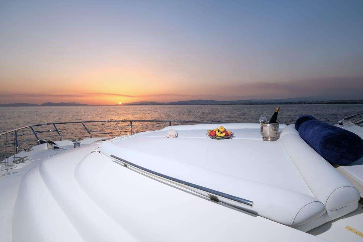 a boat on the water aboard SUMMER THERAPY Yacht for Charter