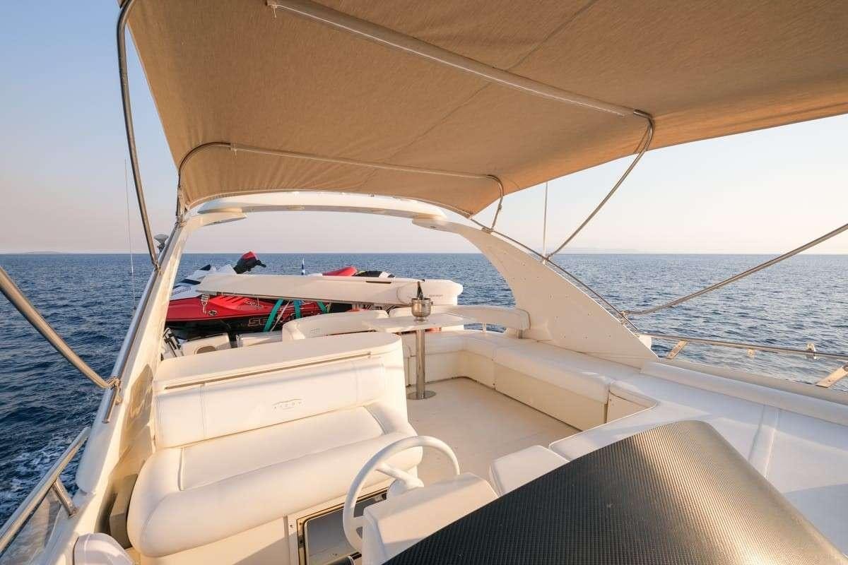 a boat on the water aboard SUMMER THERAPY Yacht for Charter