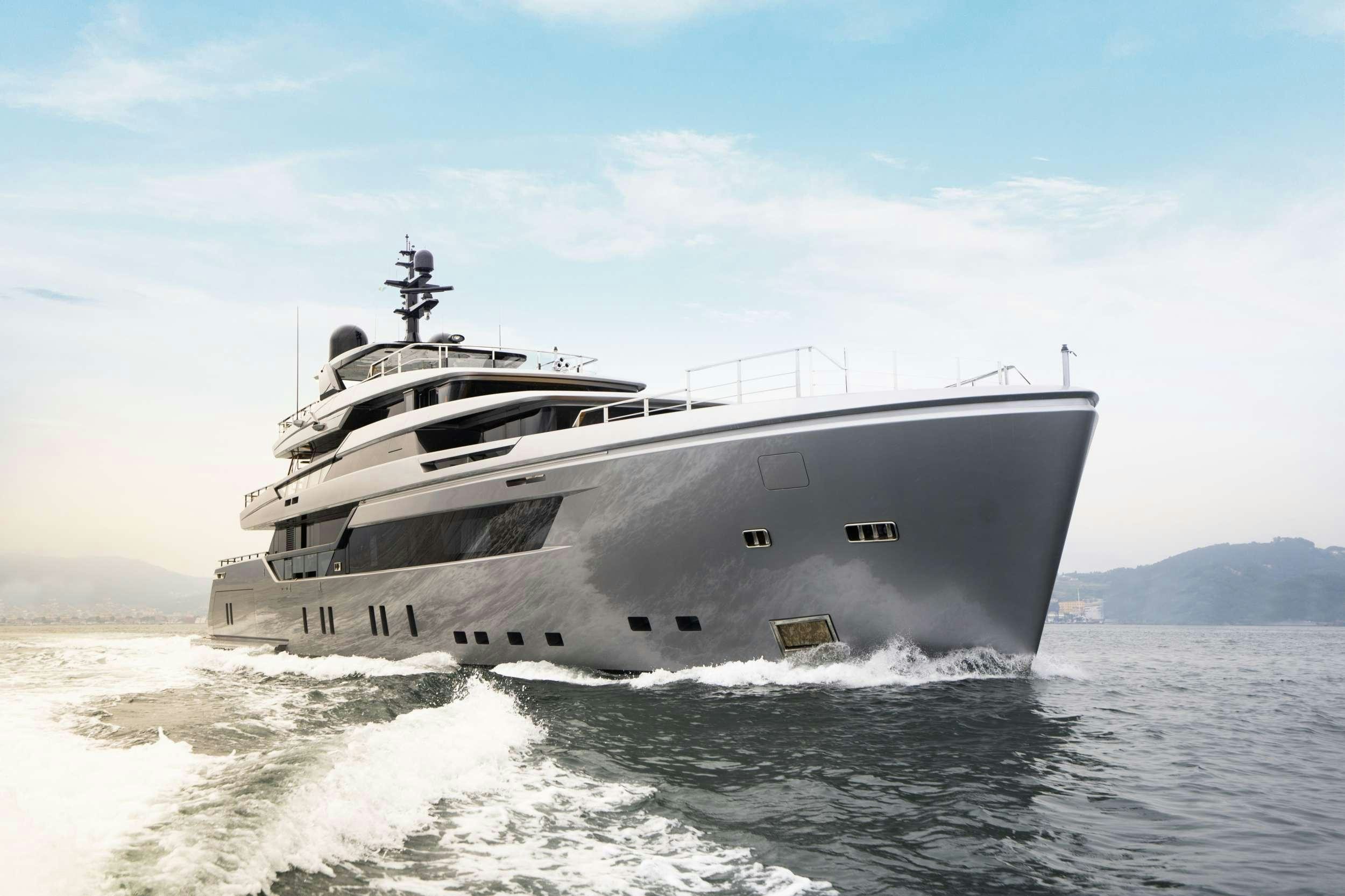 a boat on the water aboard PANDION PEARL Yacht for Charter