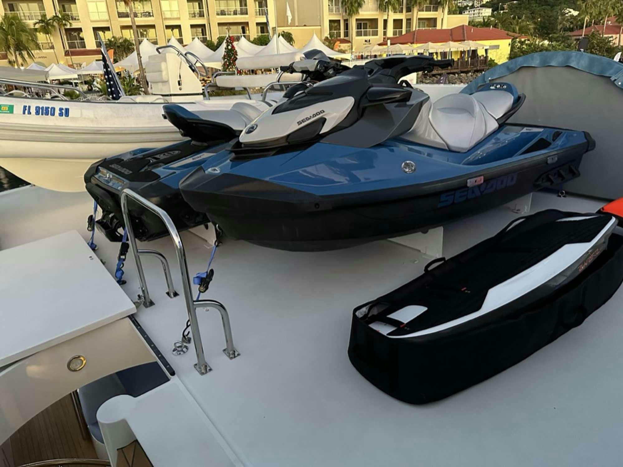 a boat on the water aboard ISLAND GIRL Yacht for Charter