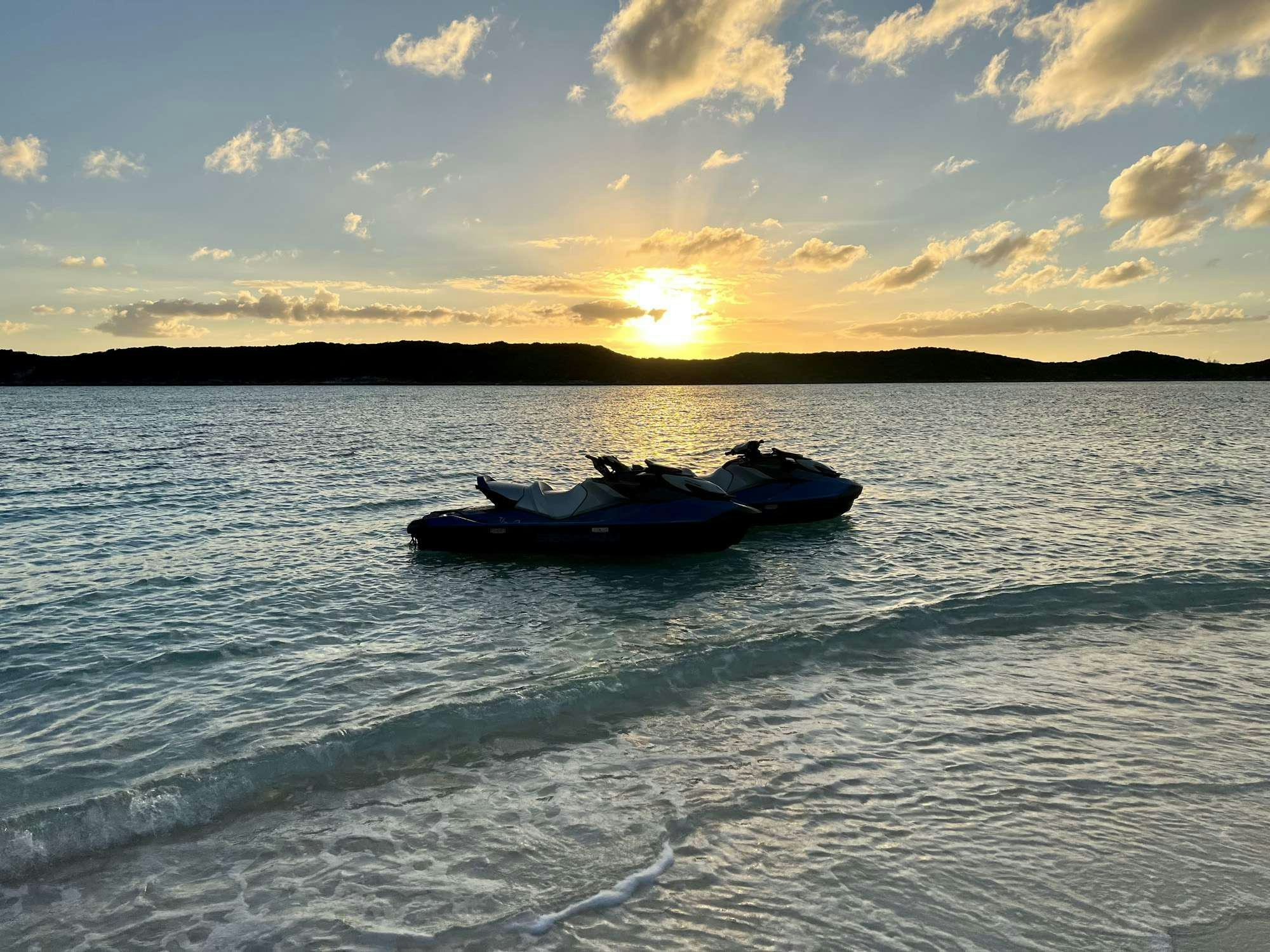 a boat in the water aboard ISLAND GIRL Yacht for Charter
