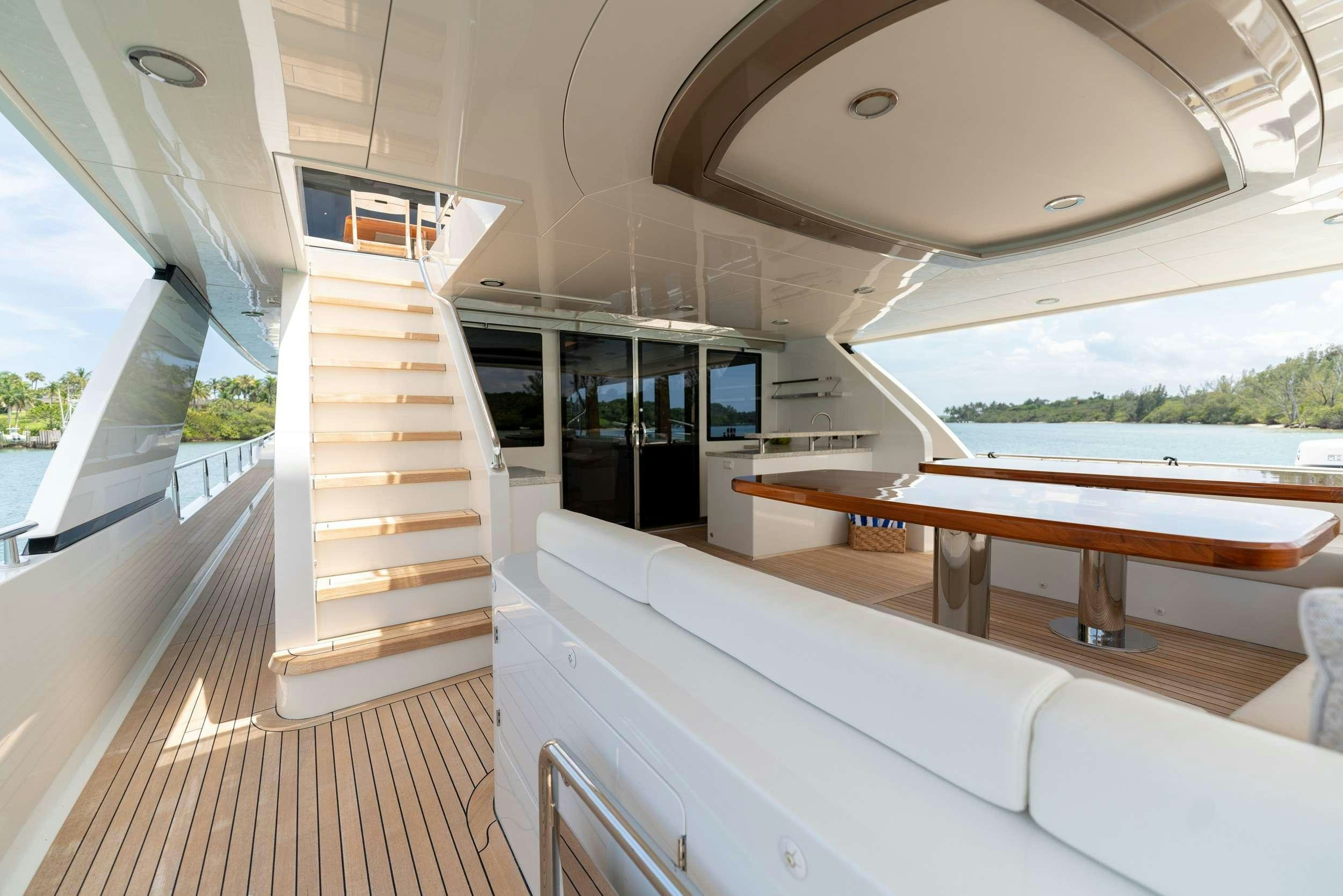 a boat on the water aboard ZEPHYR Yacht for Charter