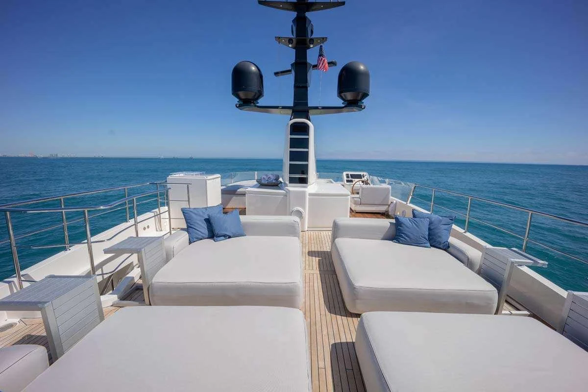 a boat on the water aboard PHOENIX Yacht for Charter