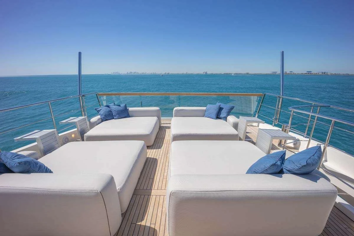 a boat on the water aboard PHOENIX Yacht for Charter