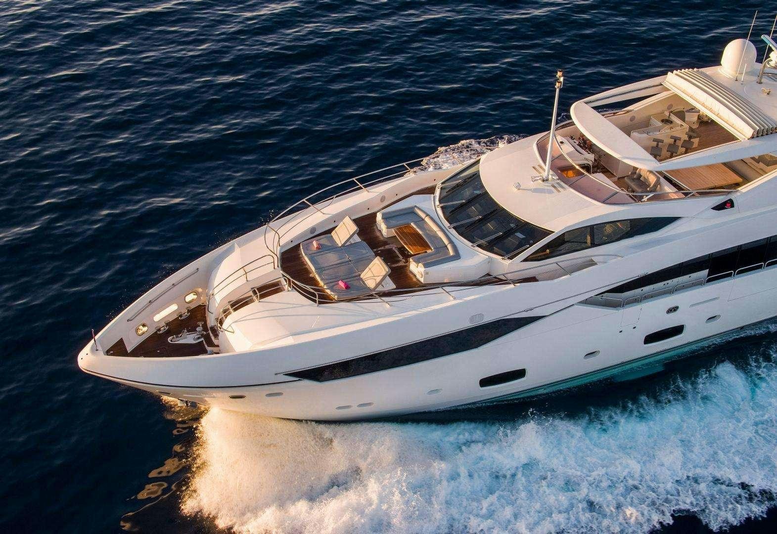 a boat on the water aboard MAKANI II Yacht for Charter