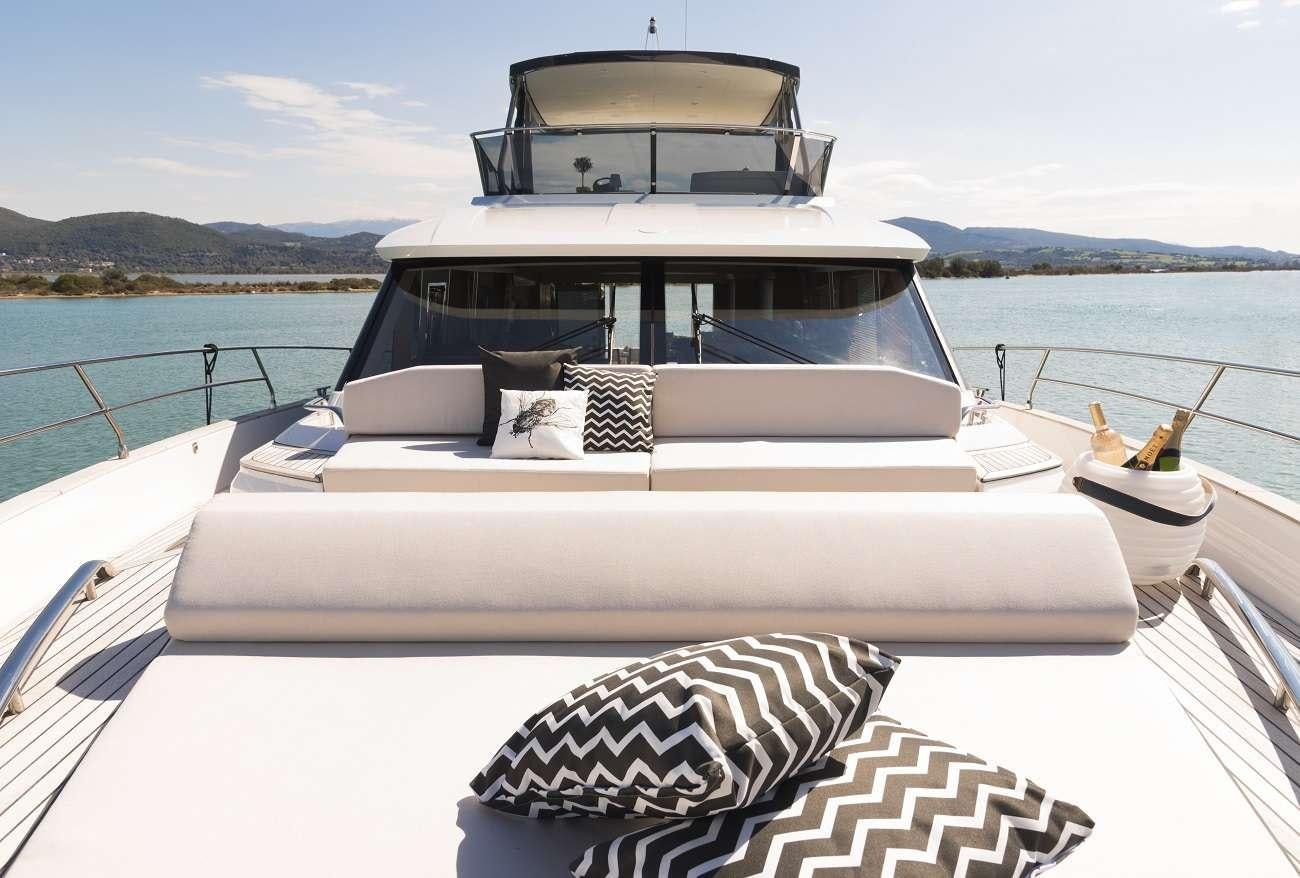 a boat on a boat aboard SIR HENDRIK Yacht for Charter