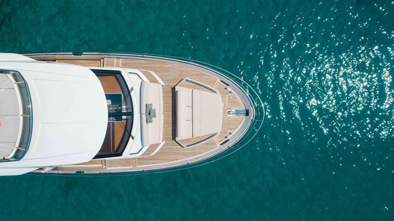 a boat on the water aboard SIR HENDRIK Yacht for Charter