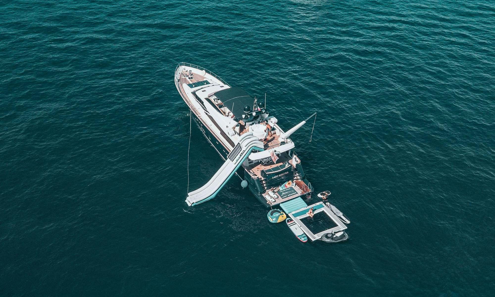 Watch Video for LADY AMANDA Yacht for Charter