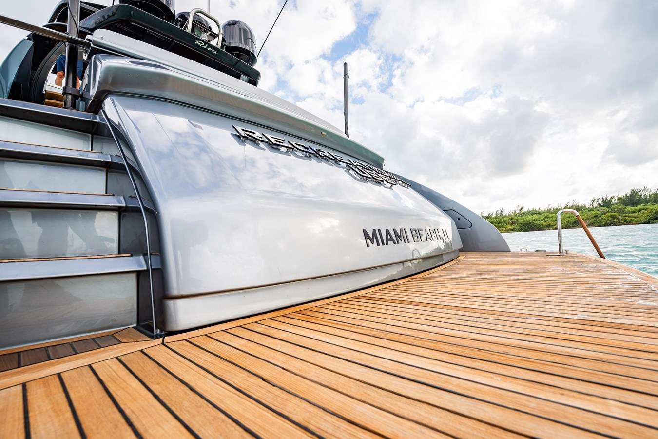 a boat on a dock aboard RECREATIONAL USE Yacht for Charter
