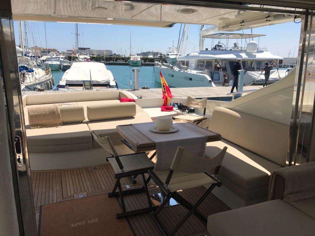a boat on the water aboard ZIPI ZAPE Yacht for Charter