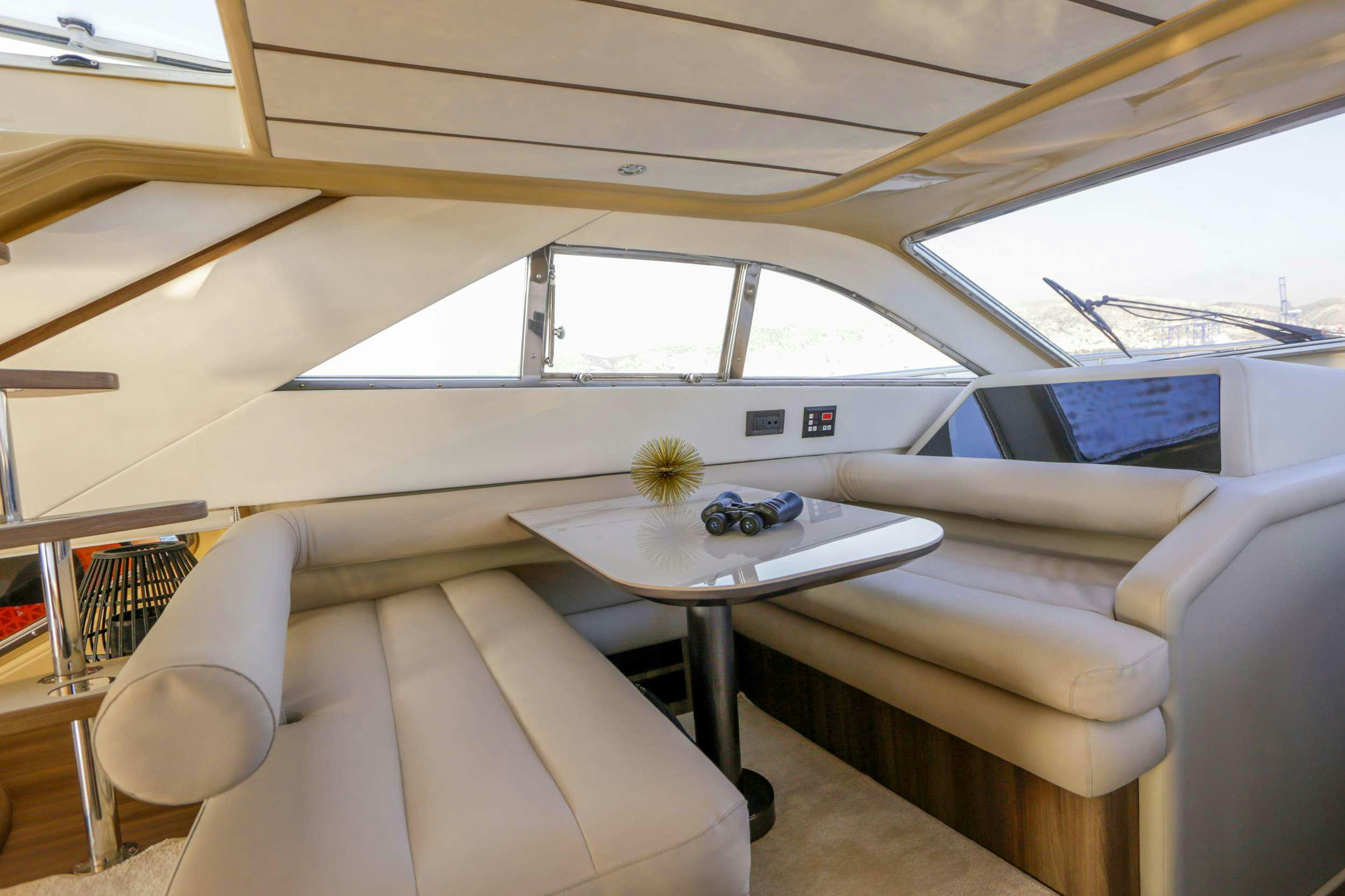 inside of a boat aboard SUMMER CAMP Yacht for Charter
