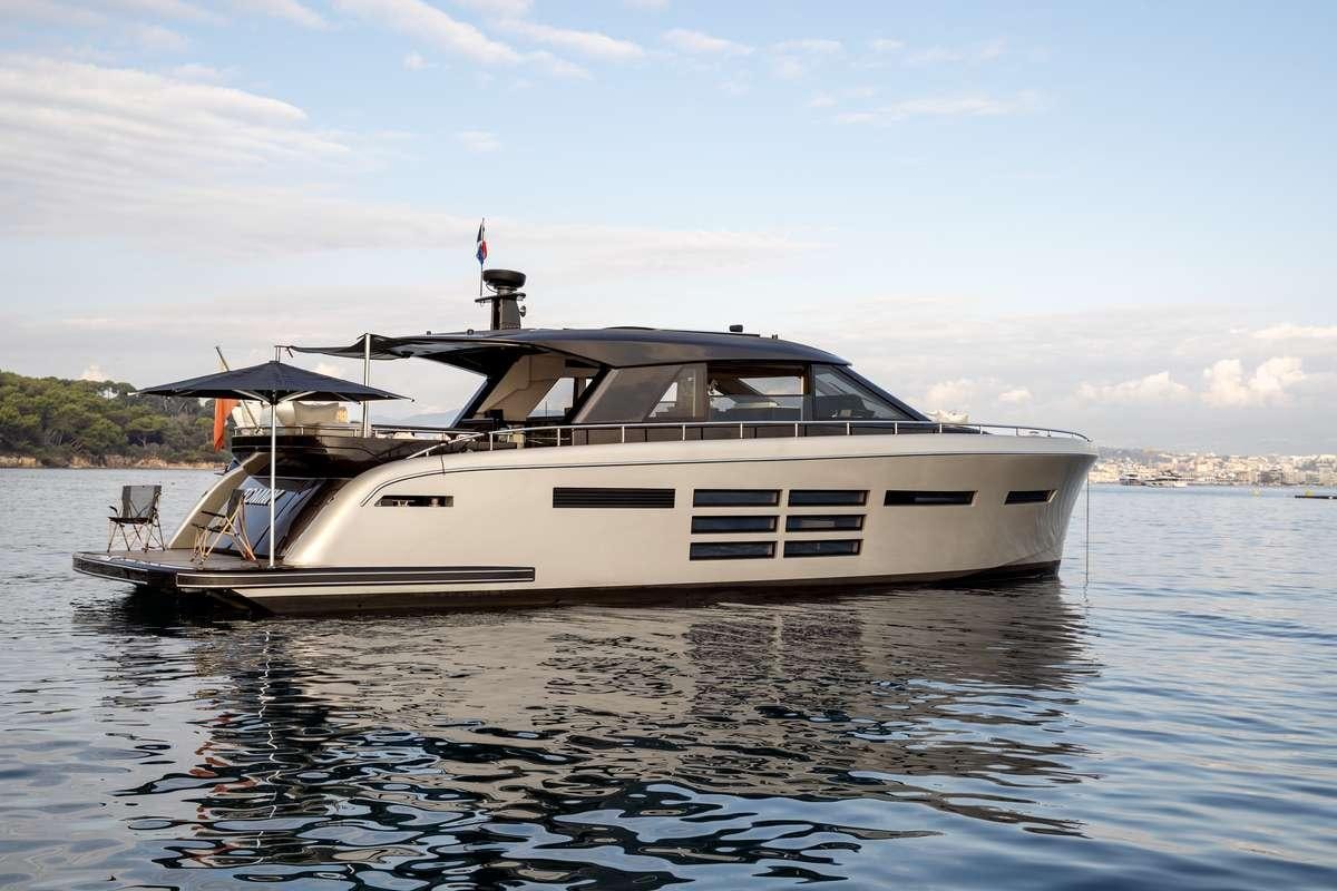 a boat on the water aboard TOMMY I Yacht for Charter