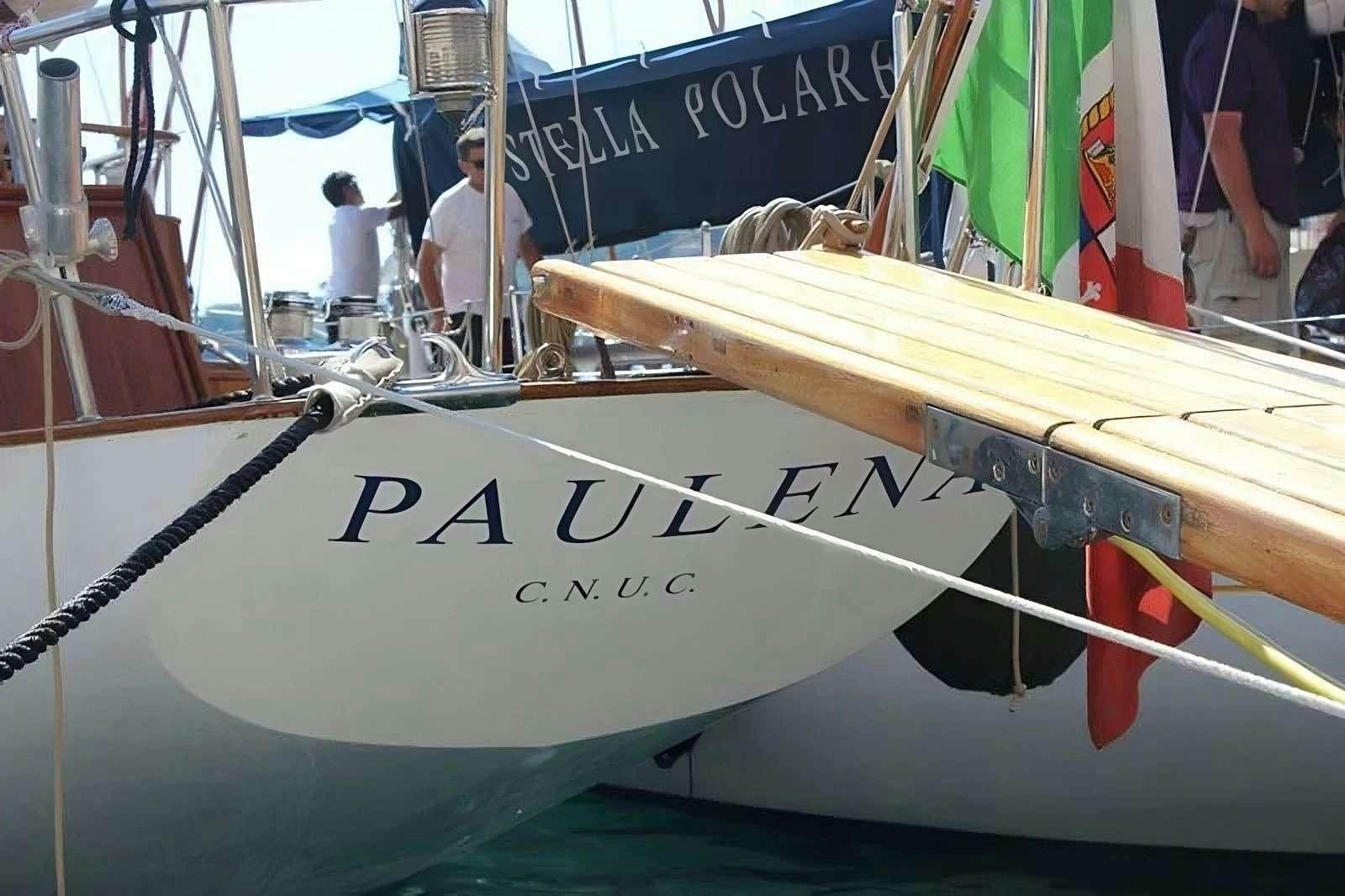 a boat on the water aboard PAULENA Yacht for Charter