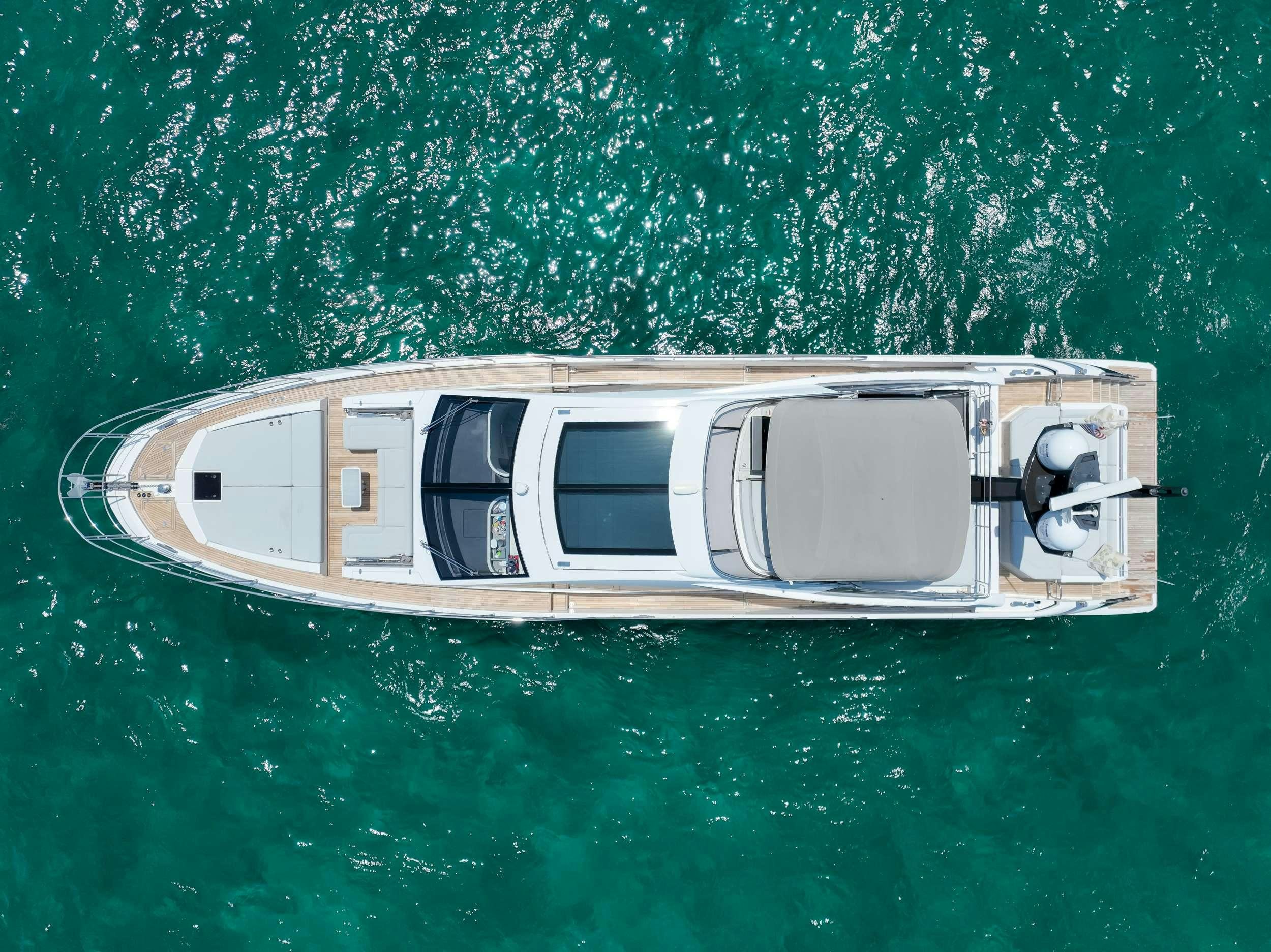 a boat in the water aboard ANOTHER CHANCE II Yacht for Charter