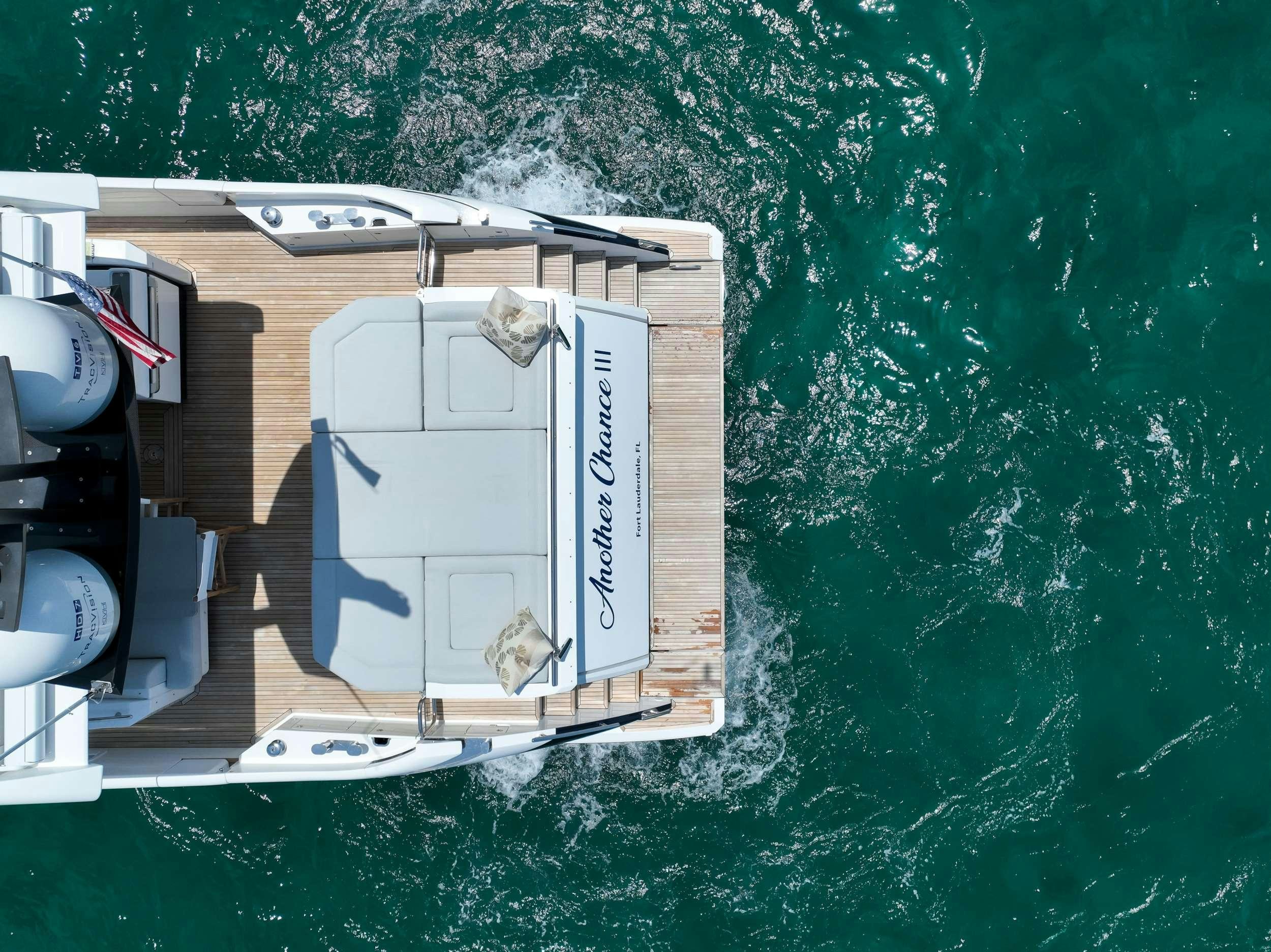 a satellite in the water aboard ANOTHER CHANCE II Yacht for Charter