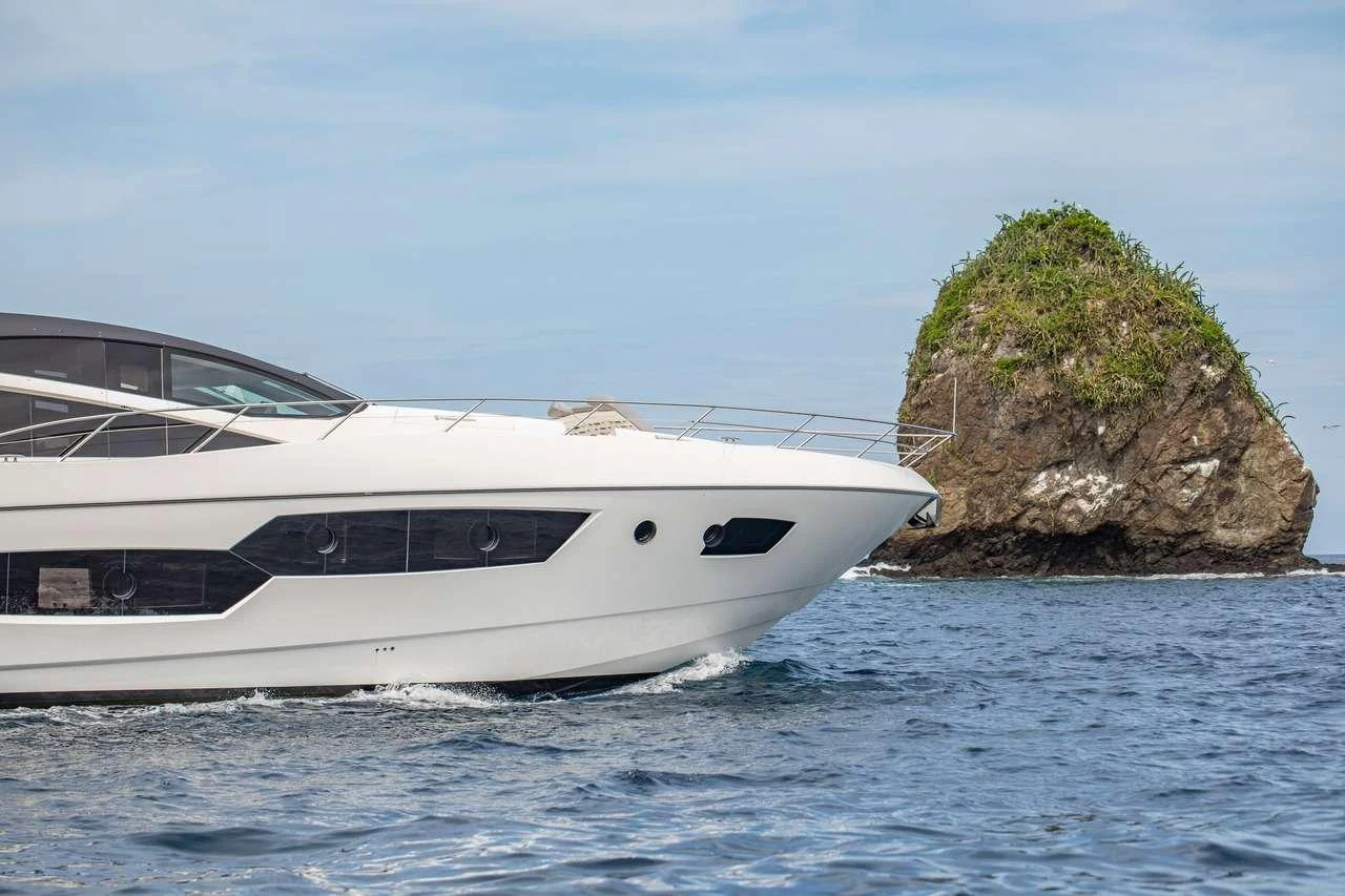 a boat in the water aboard COSTASOL Yacht for Charter