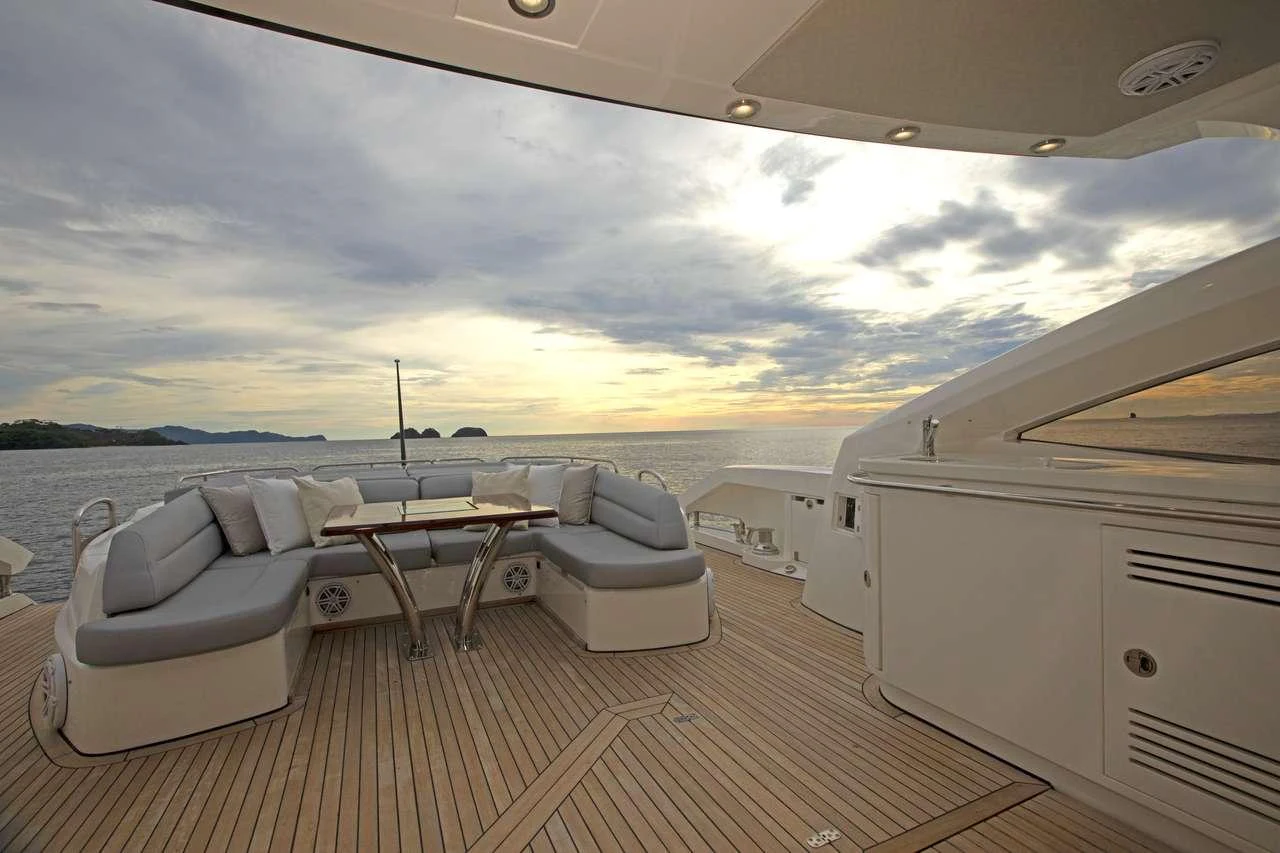 a boat on the water aboard COSTASOL Yacht for Charter