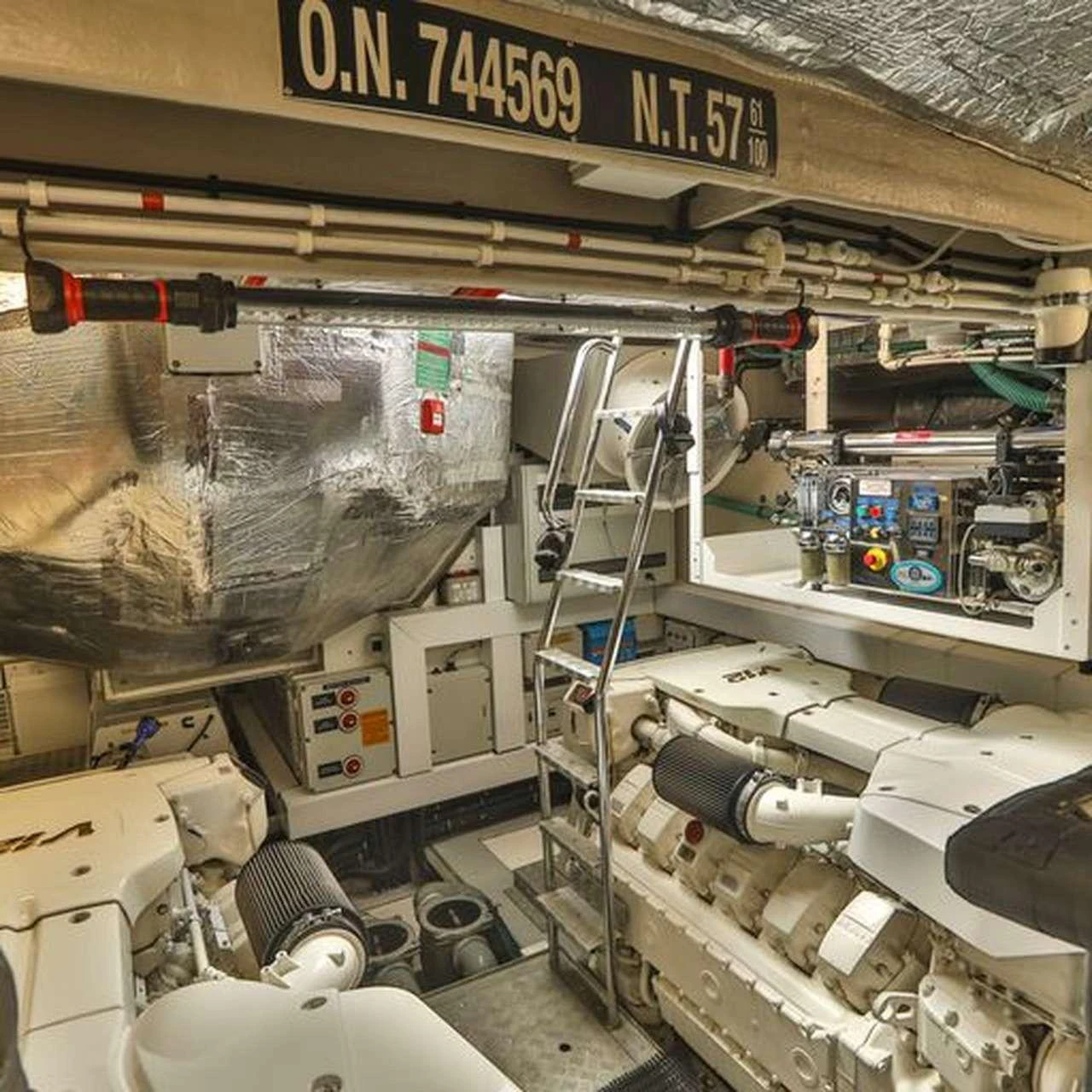 a room with machinery aboard COSTASOL Yacht for Charter
