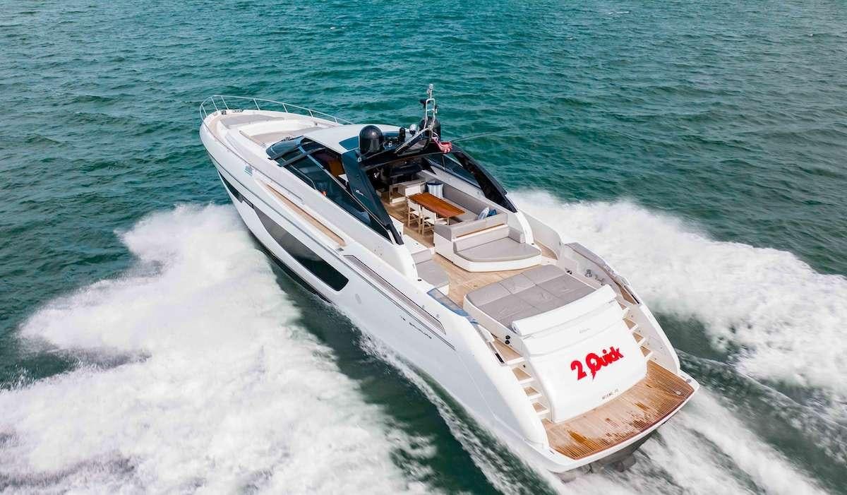 a boat on the water aboard 2QUICK Yacht for Charter