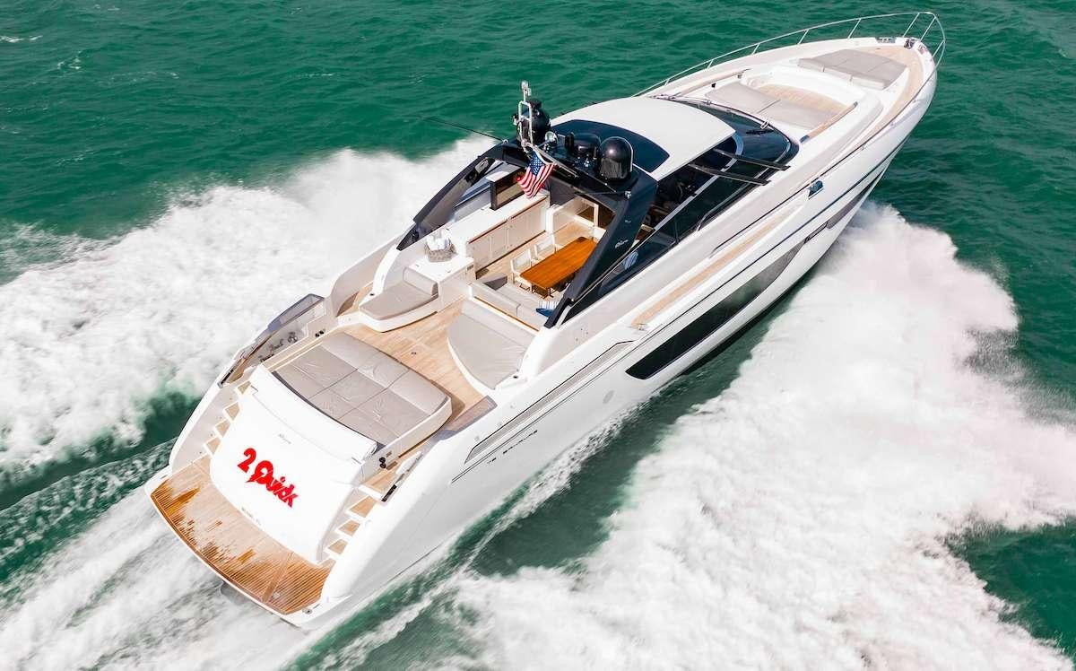 a boat on the water aboard 2QUICK Yacht for Charter