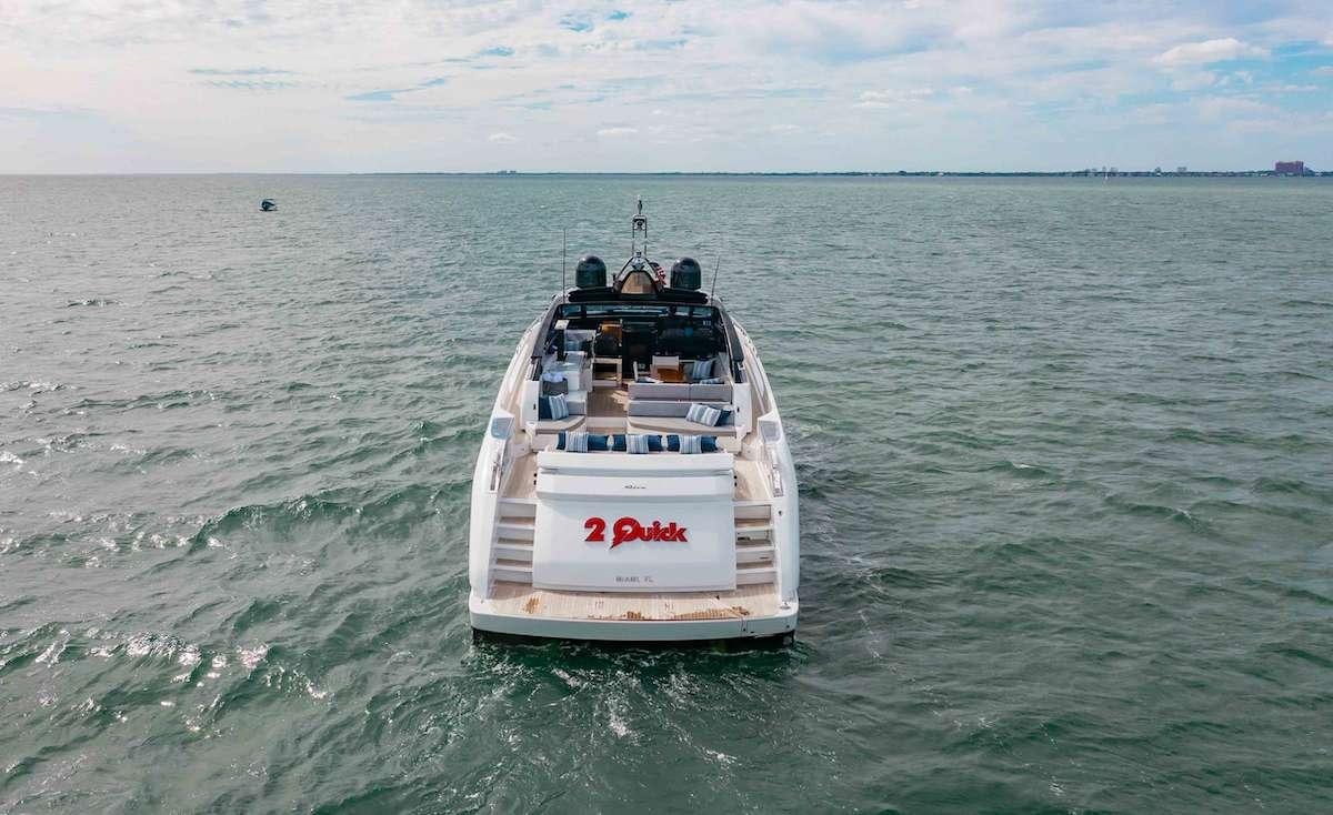 a boat in the water aboard 2QUICK Yacht for Charter