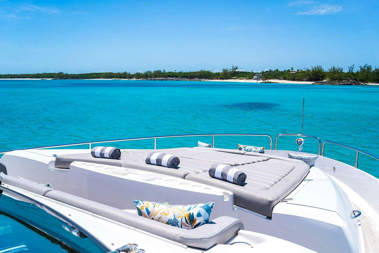 a boat on the water aboard DADDY'S $ Yacht for Charter