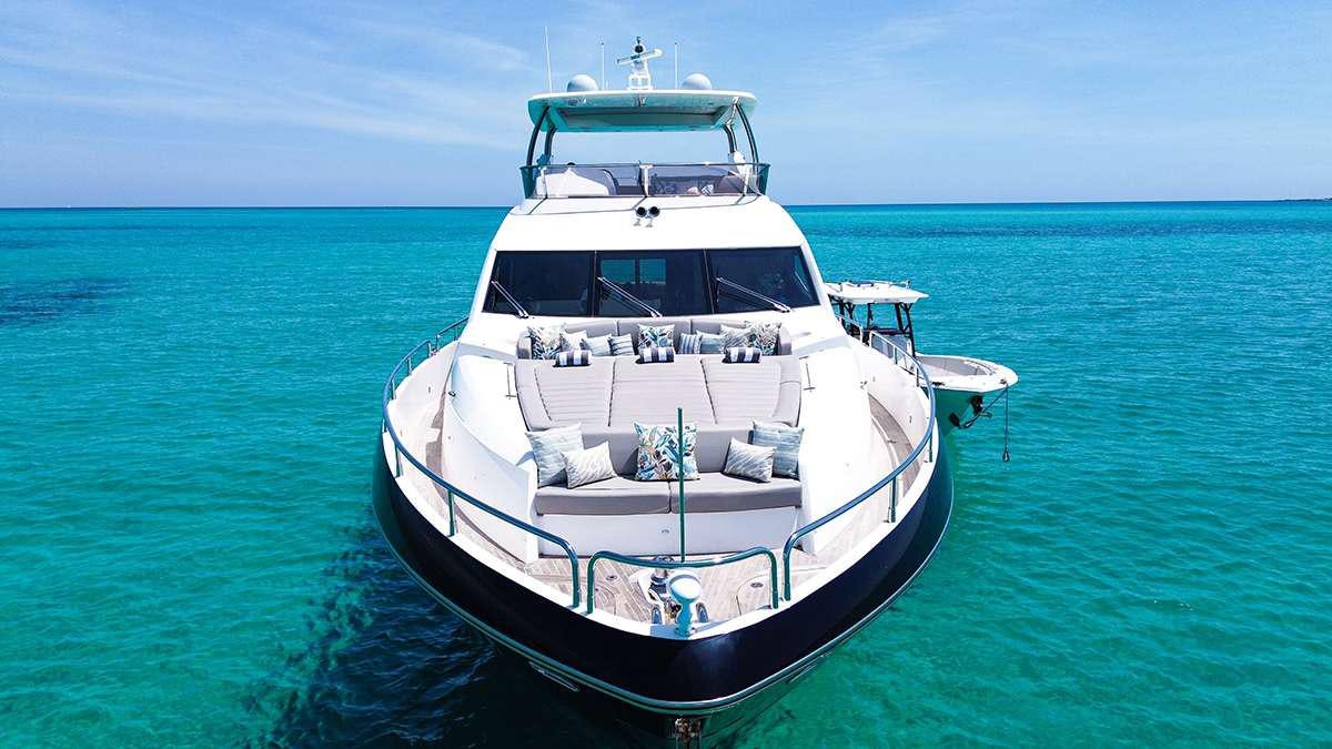 a boat in the water aboard DADDY'S $ Yacht for Charter