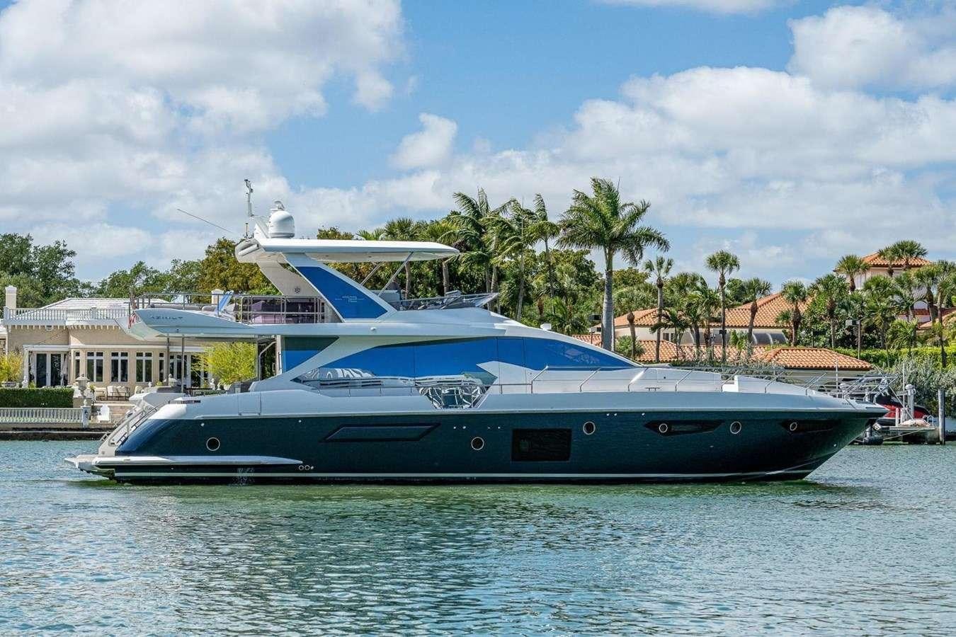 a large boat in the water aboard STAYSEA Yacht for Charter