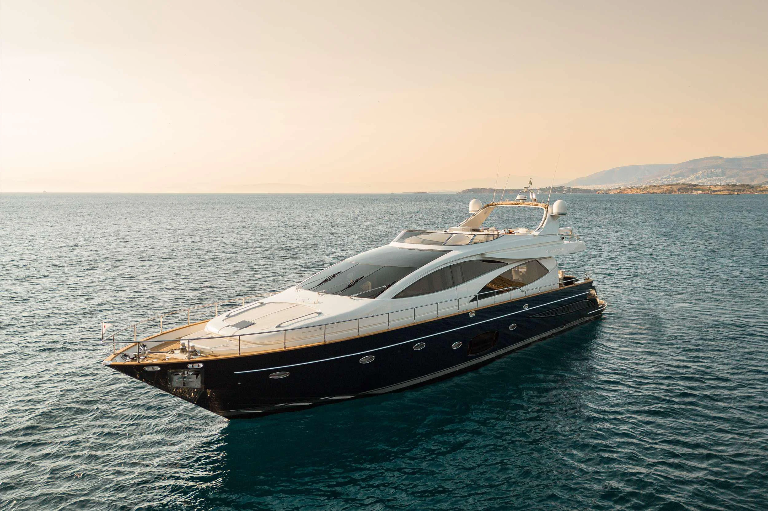 a boat on the water aboard ANLIA Yacht for Charter