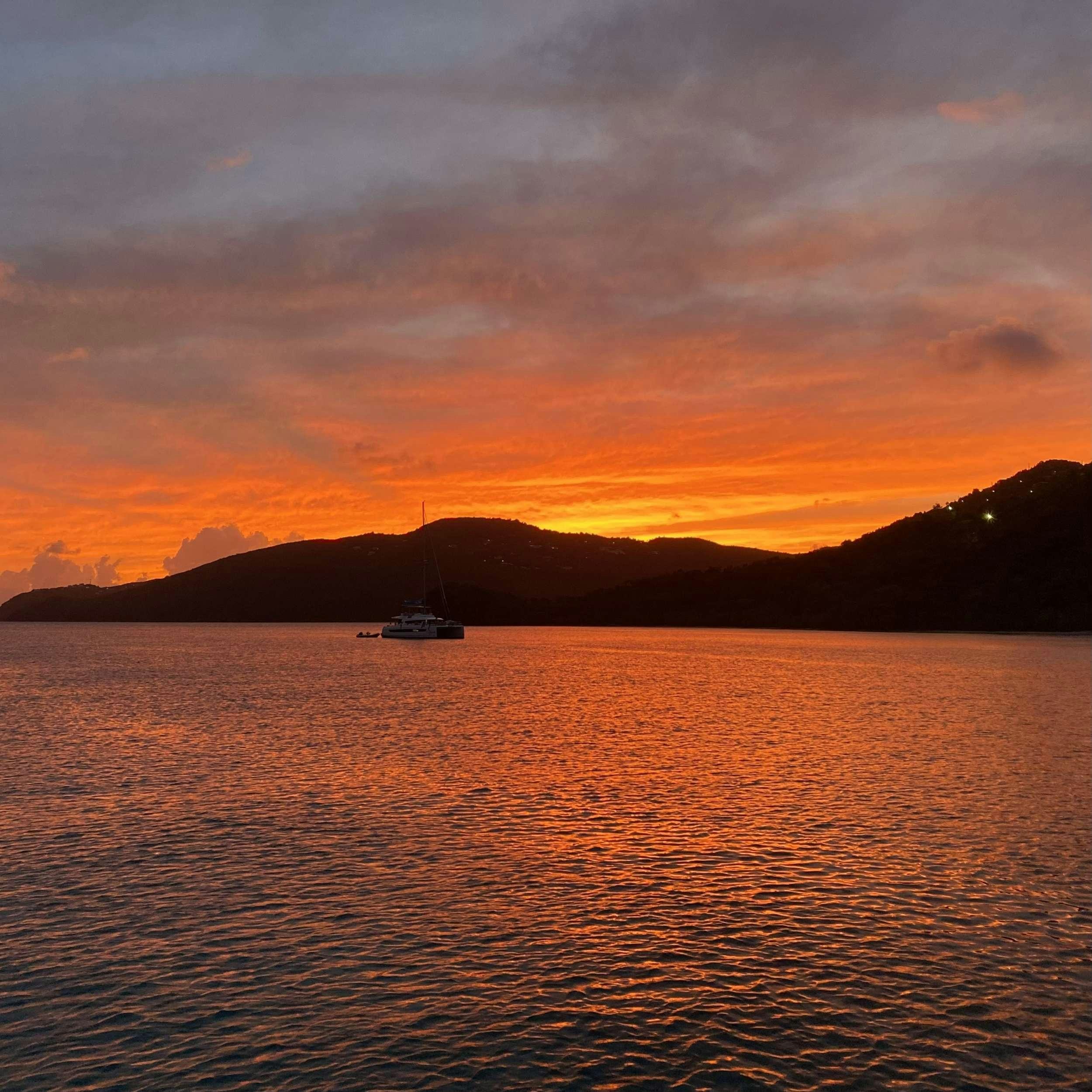 a boat on the water aboard SOME KIND OF WONDERFUL Yacht for Charter