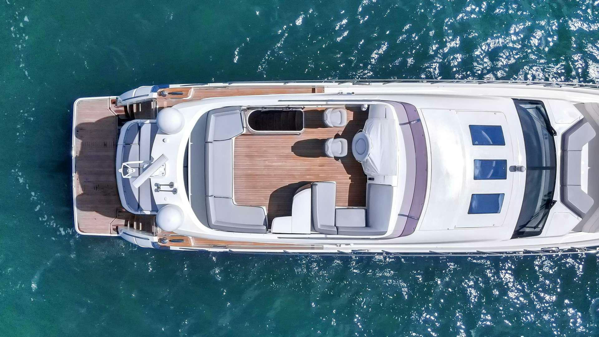a boat on the water aboard SNOWBIRD Yacht for Charter