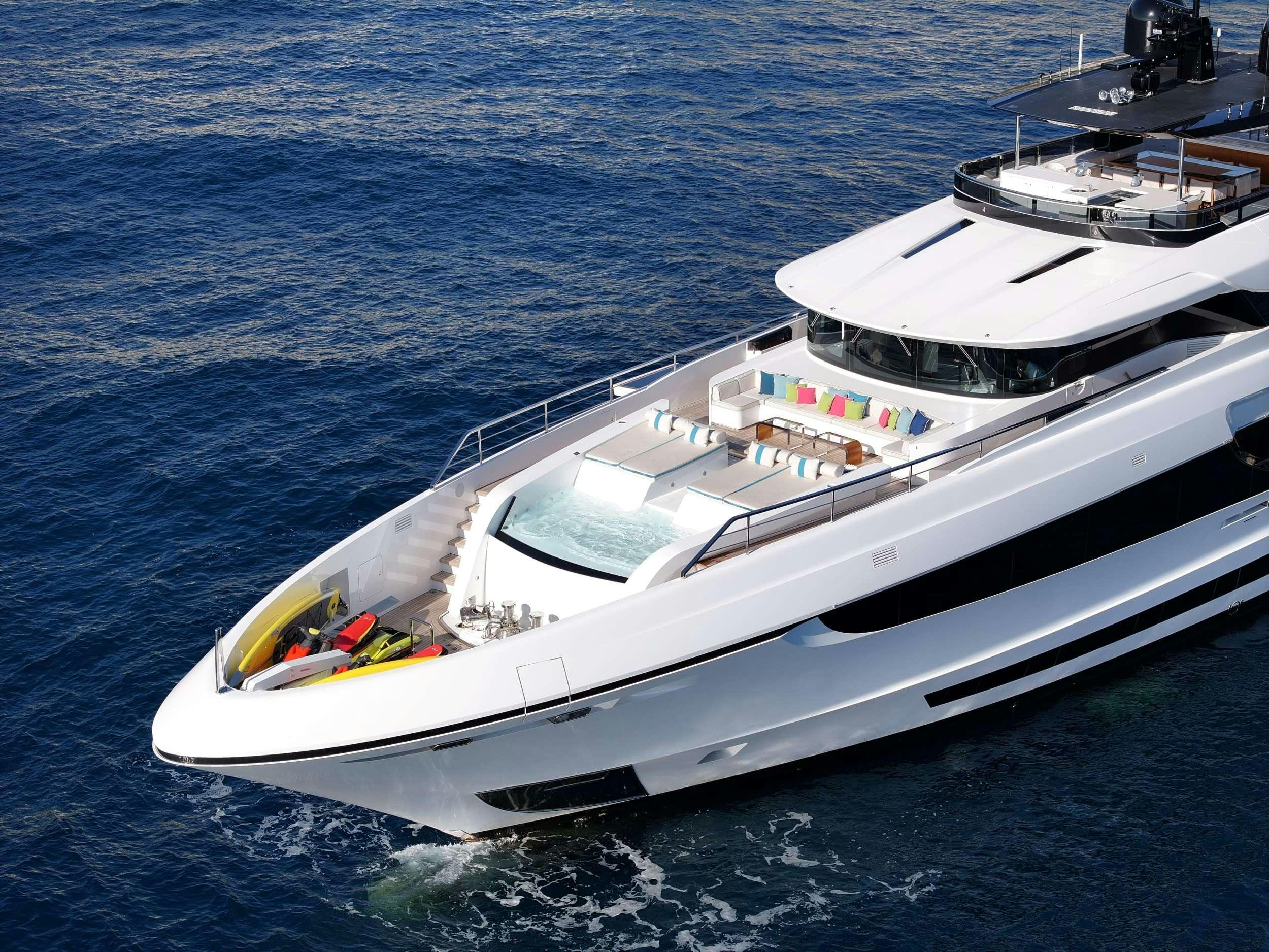 a boat on the water aboard HALARA Yacht for Charter